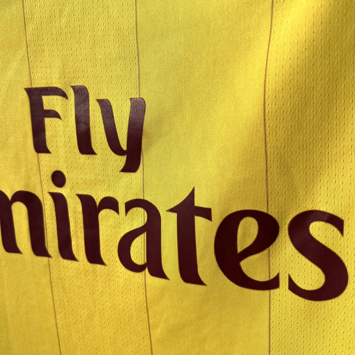 Nike × Vintage Vintage Nike Arsenal London Jersey 2010-2012 yellow Size US S / EU 44-46 / 1 - 5 Thumbnail