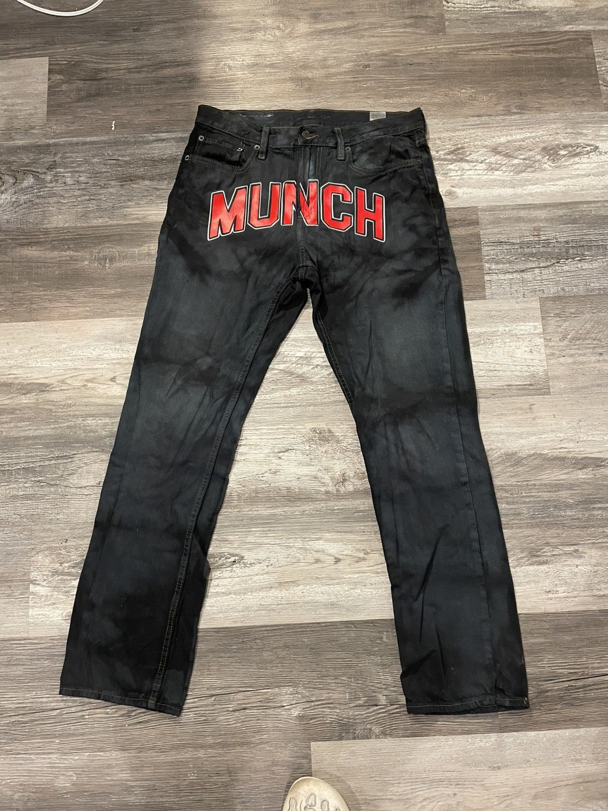 Levi's Vintage Clothing Ice Spice Denim munch pants. Band rap tee ironic satire jean Size US 33 - 1 Thumbnail