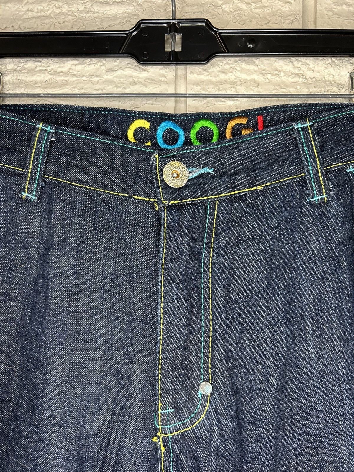 Coogi × Vintage Vintage Coogi Embroidered Baggy Denim Shorts Size US 35 - 7 Thumbnail