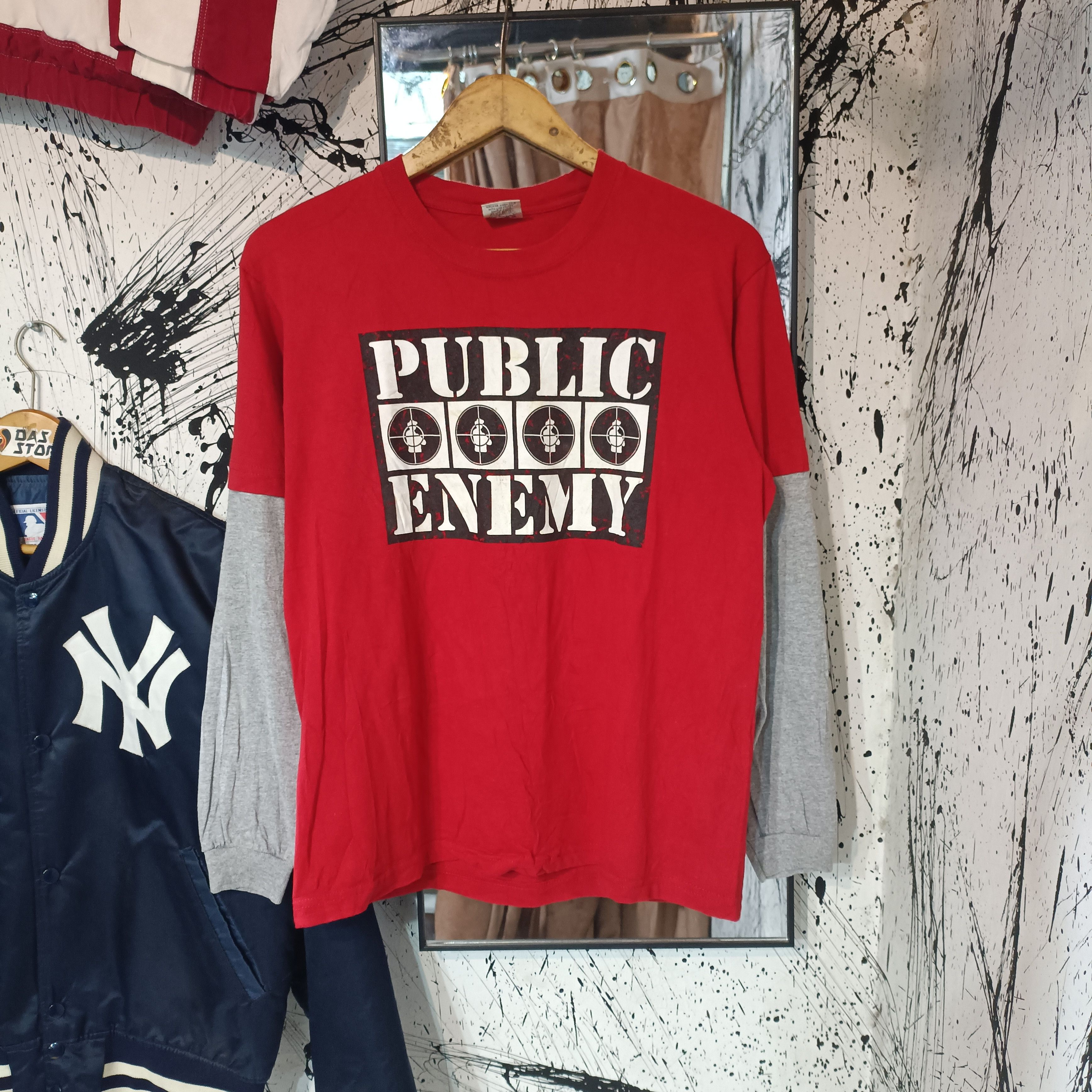 Rap Tees Vintage 2002 Public Enemy Tee Size US M / EU 48-50 / 2 - 1 Thumbnail