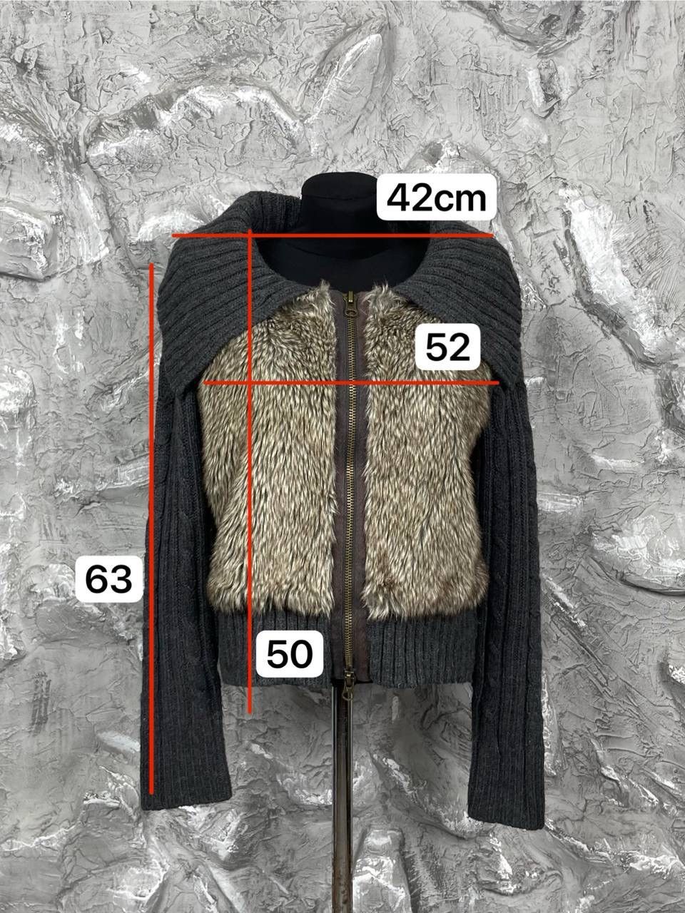 If Six Was Nine Y2K Fur Zip Jacket Japanese LGB Hysteric Glamour Grunge Vibe Size US S / EU 44-46 / 1 - 11 Thumbnail