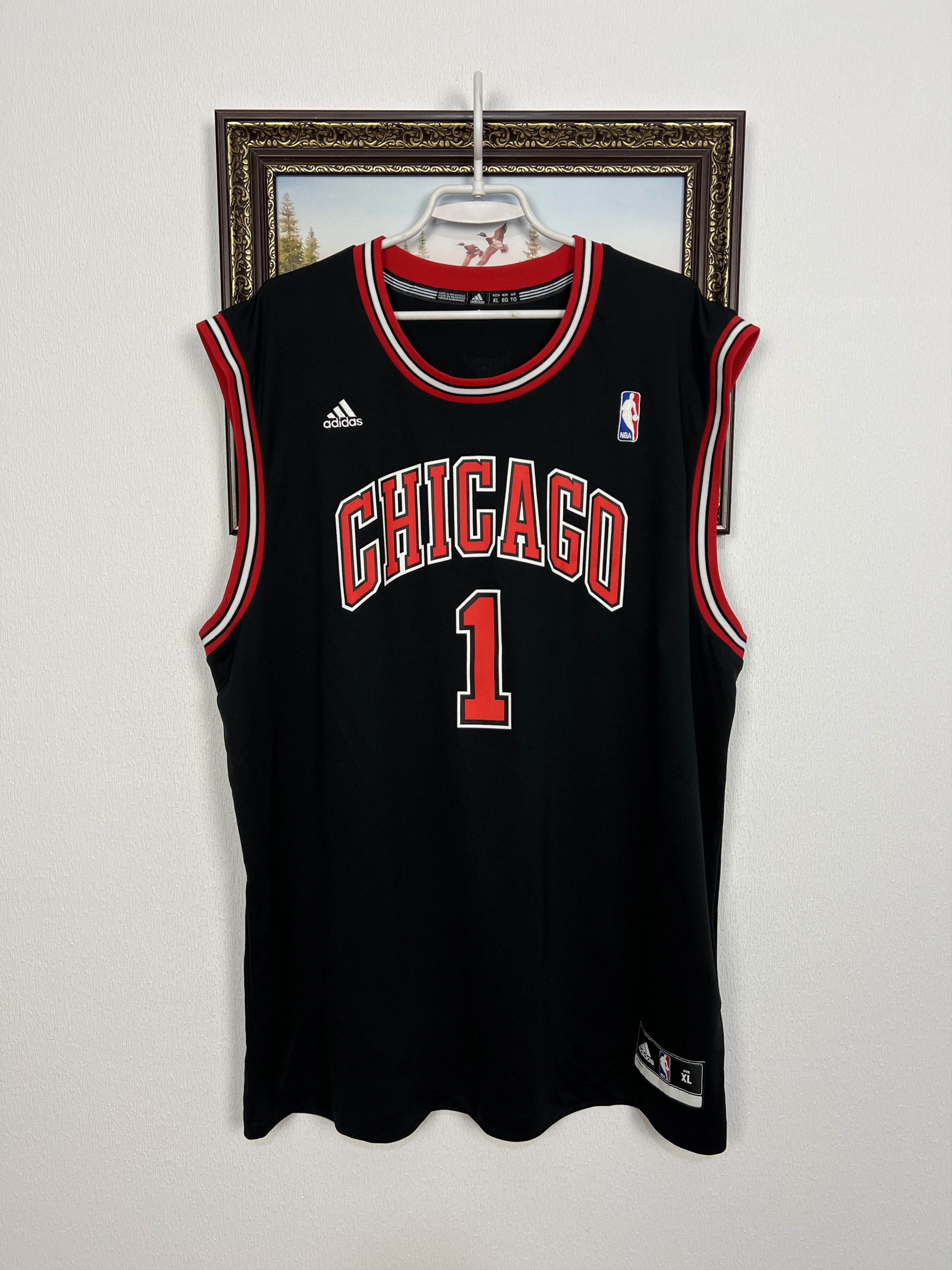 Adidas Vintage Adidas Chicago Bulls Derrick Rose NBA Jersey Shirt Size US XL / EU 56 / 4 - 1 Thumbnail
