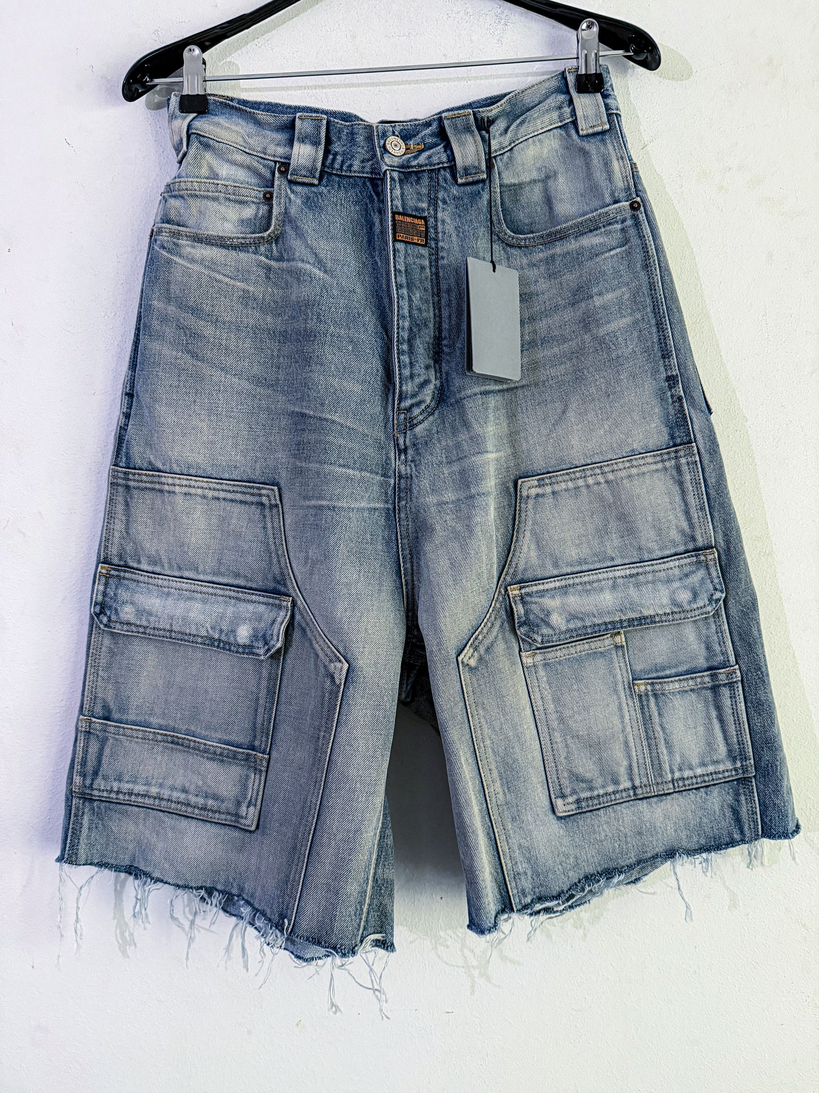 Balenciaga Matching Baggy Denim Cargo Outfit Size US 28 / EU 44 - 15 Thumbnail