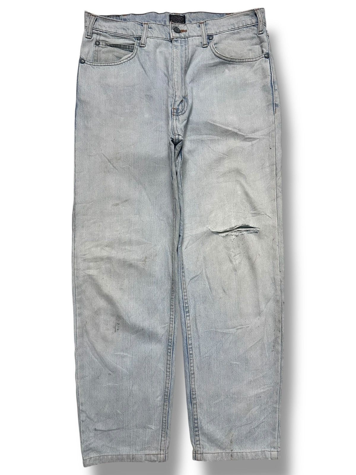 Levi's Levis 1991 Dixhuit Big E Black Tab Straight Leg & BlueWash Size US 34 / EU 50 - 1 Thumbnail