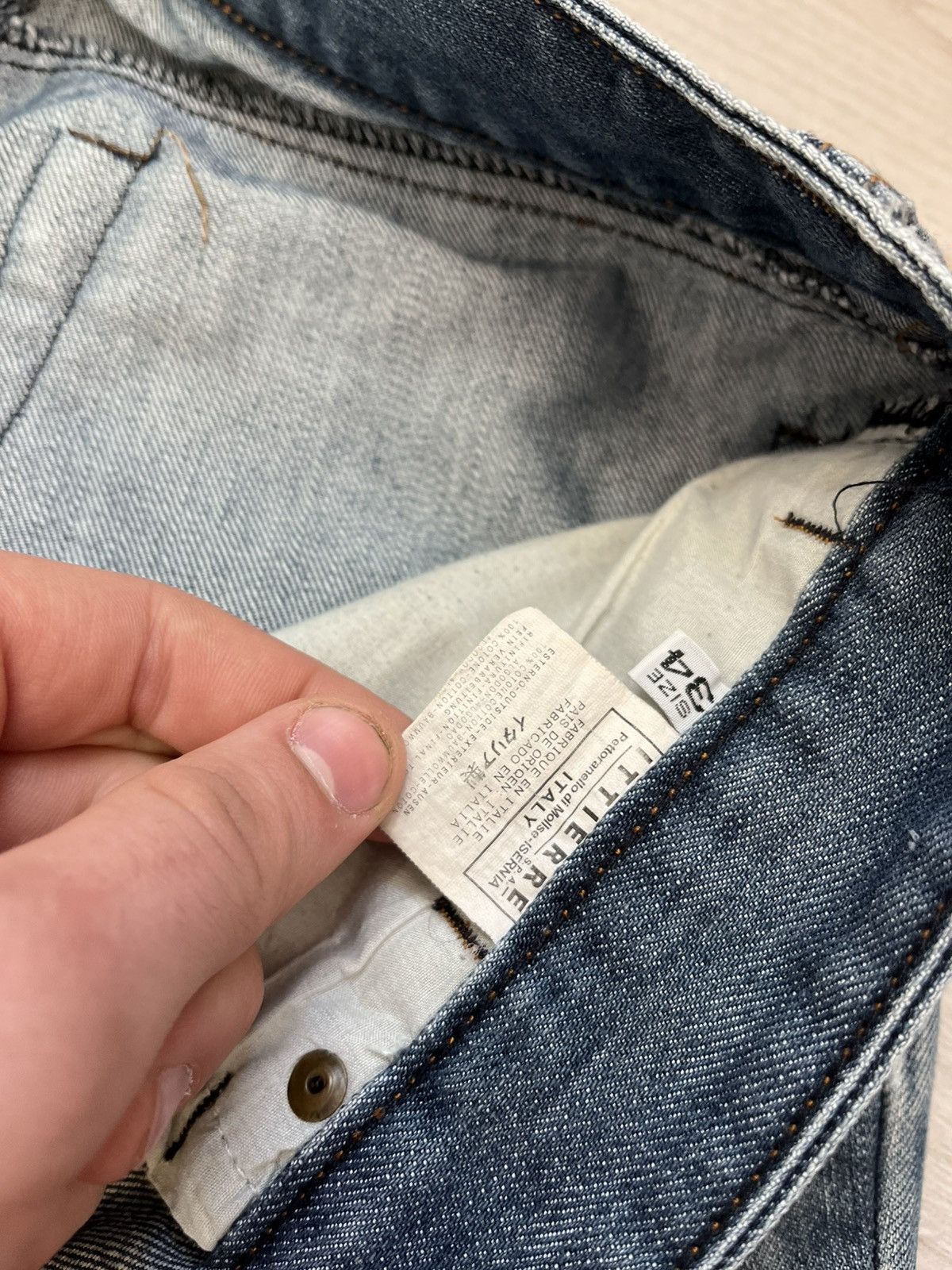 Just Cavalli × Vintage Vintage 00s Just Cavalli jeans faded distressed denim Y2K Size US 34 / EU 50 - 16 Thumbnail