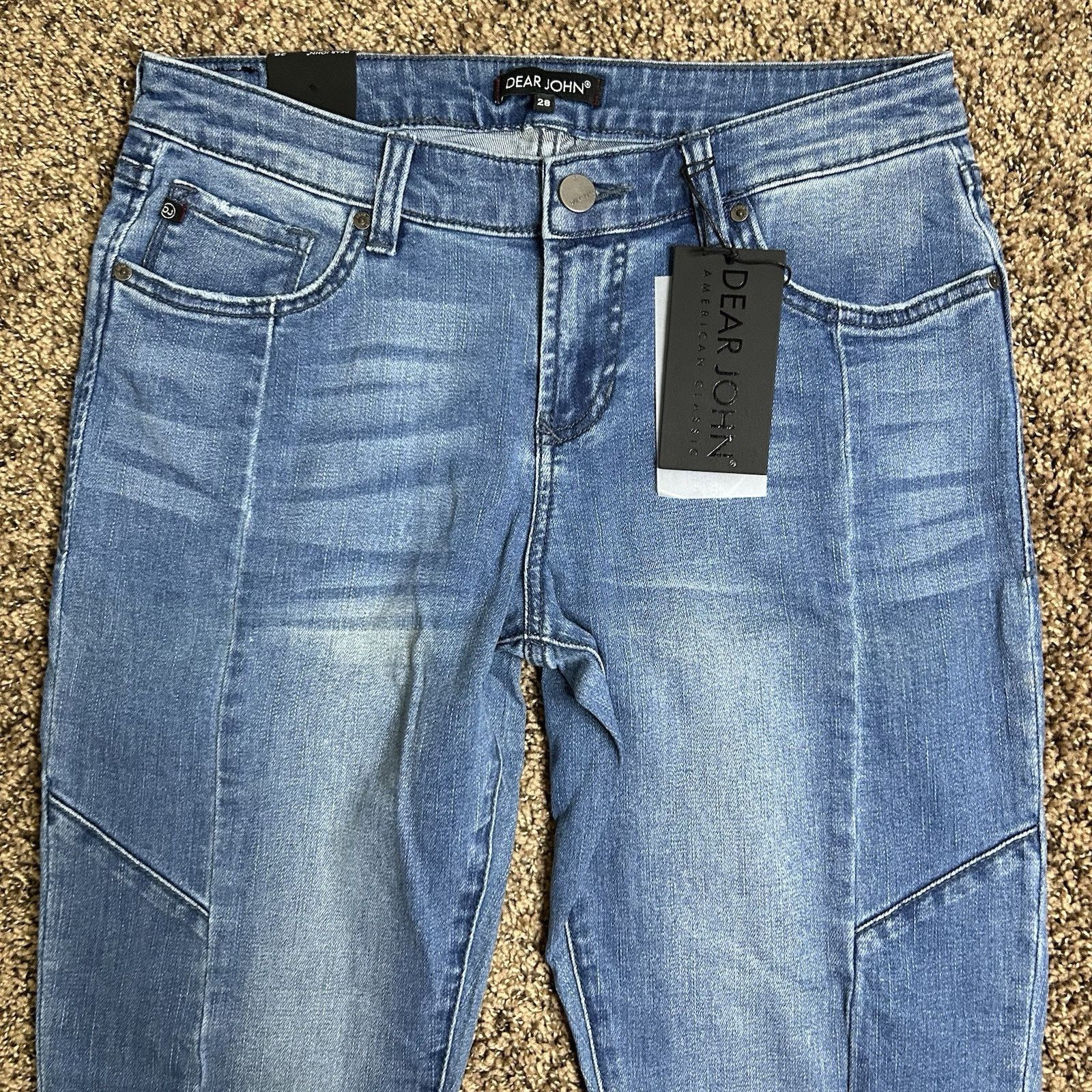Other NWT Dear John Womens Jeans Ankle Skinny Denim Jean Size 28 Size 28" / US 6 / IT 42 - 3 Thumbnail