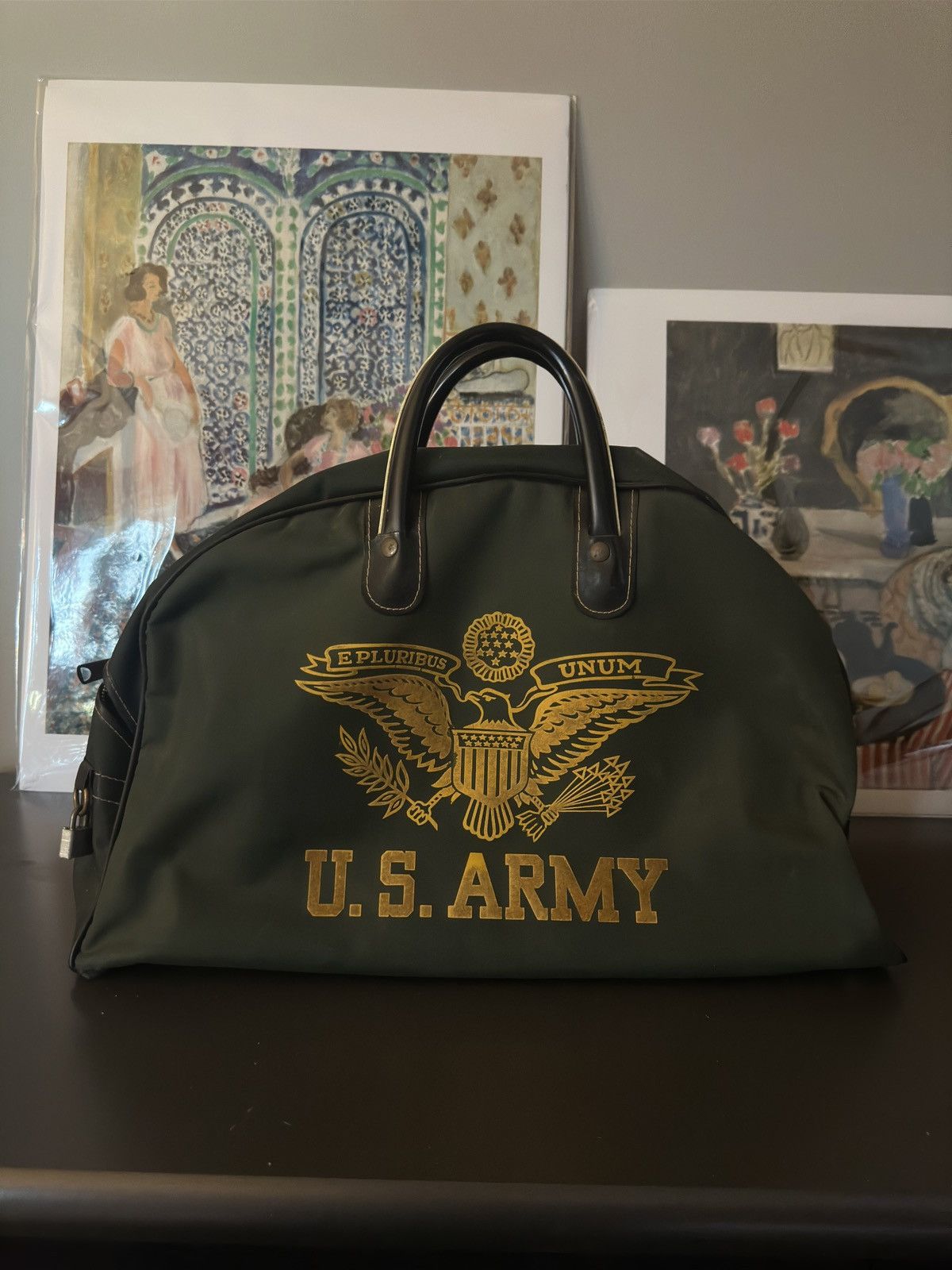 Vintage Vintage Army Bag Size ONE SIZE - 1 Thumbnail