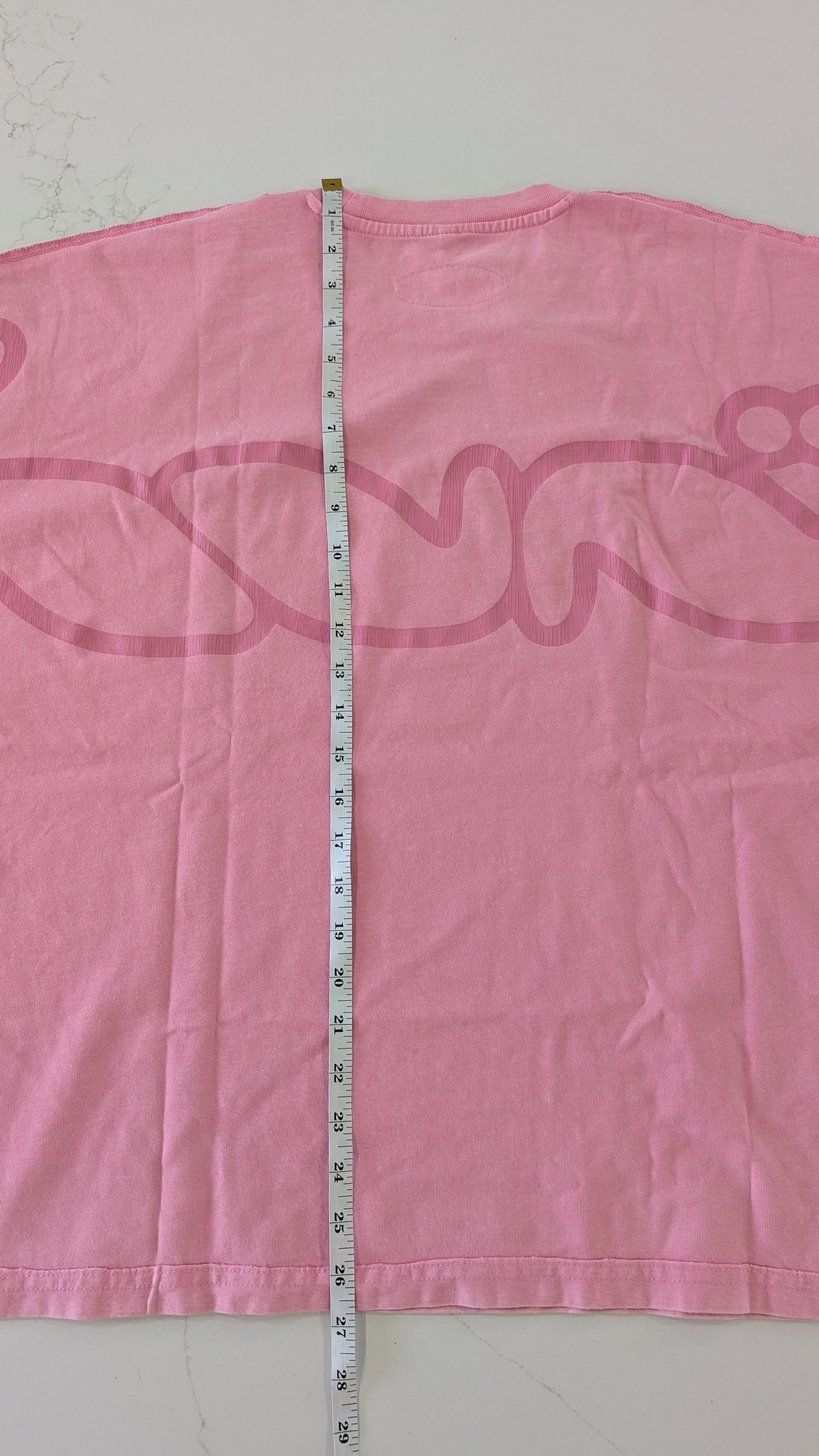 HUNI Design Huni by Mona Thomas Pink Oversized Boxy T-Shirt Size XL Size US XL / EU 56 / 4 - 10 Thumbnail