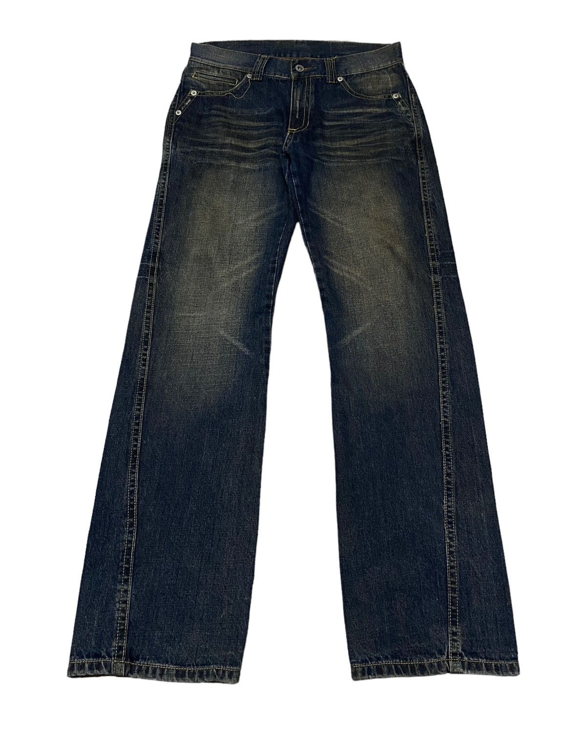 Designer × Japanese Brand × Vintage Rare Design Vintage Japanese Brand Jeans 1990s Size US 34 / EU 50 - 1 Thumbnail