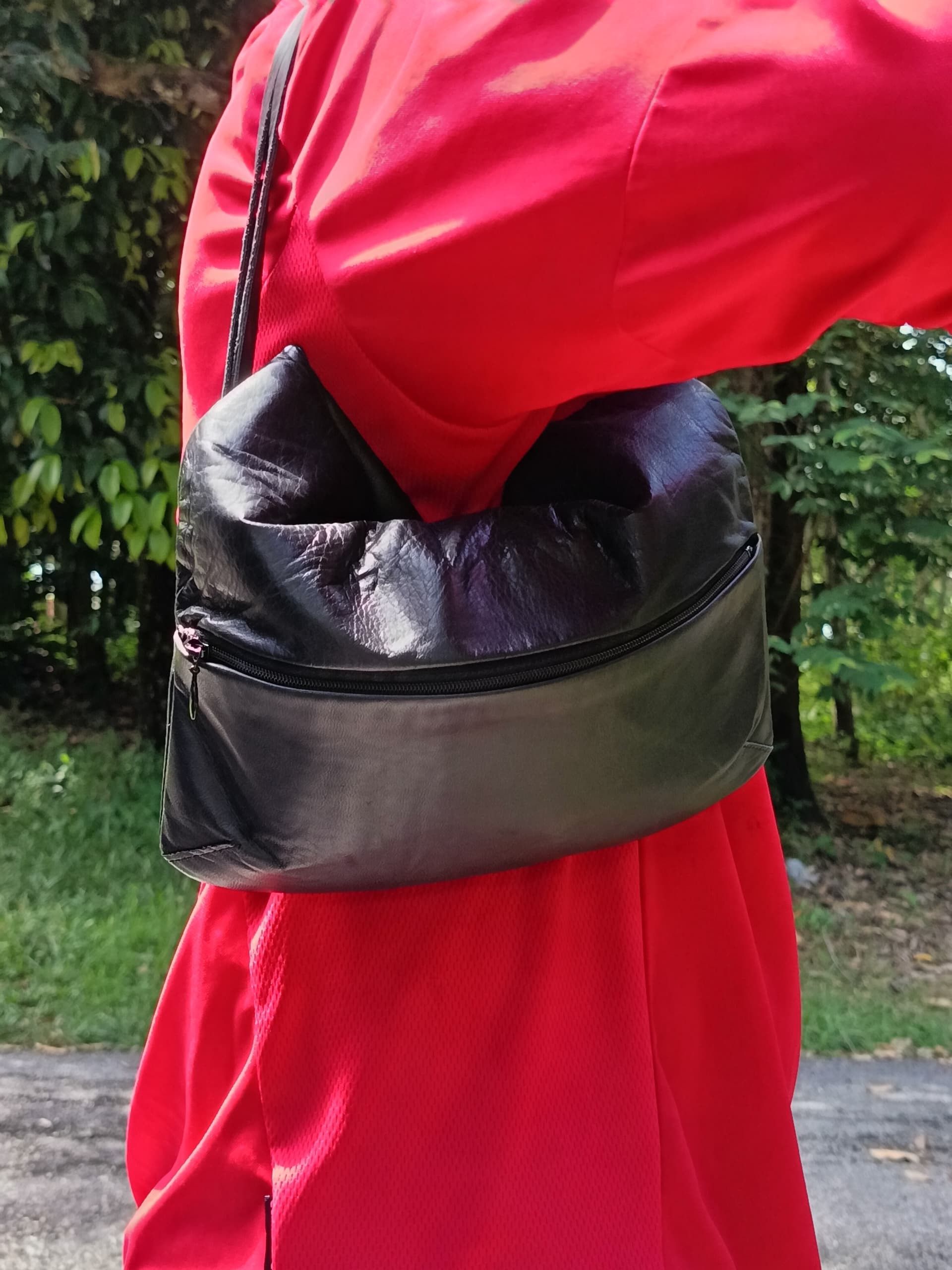 Issey Miyake × Japanese Brand × Tsumori Chisato Issey miyake tsumori chisato leather clutch bag Size ONE SIZE - 3 Thumbnail