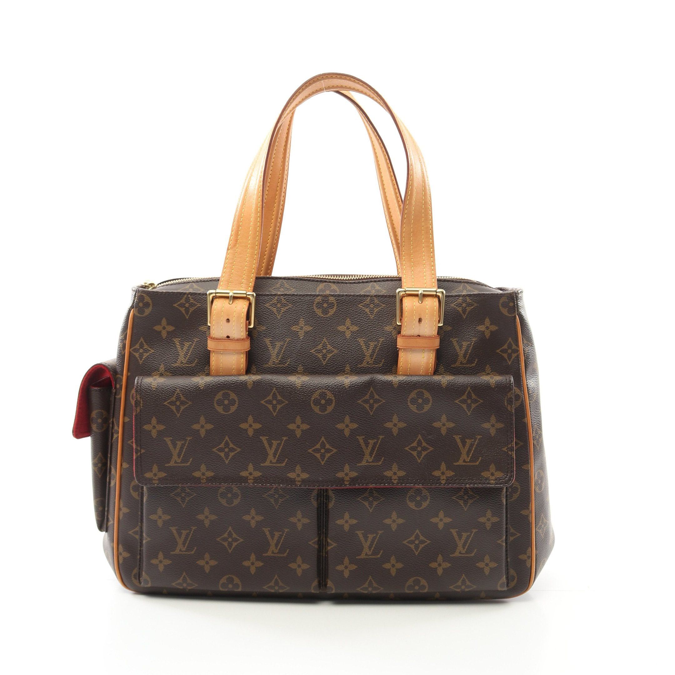 Louis Vuitton Louis Vuitton Multi-Priest Monogram Handbag Leather Brown Size ONE SIZE - 1 Thumbnail