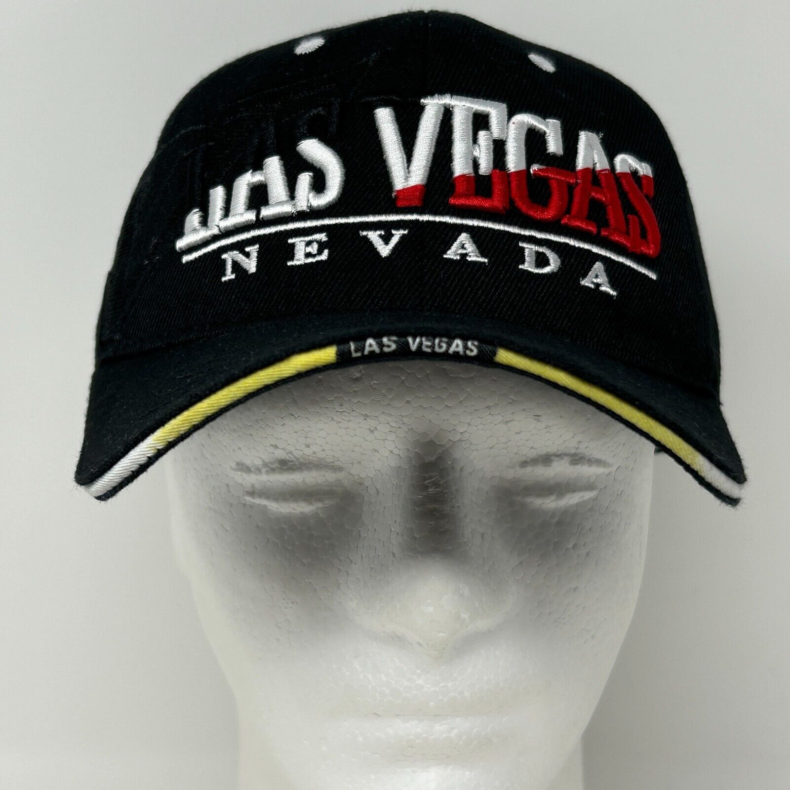 Other Las Vegas Nevada Hat Cap Black Casino Gambling Travel Size ONE SIZE - 2 Thumbnail