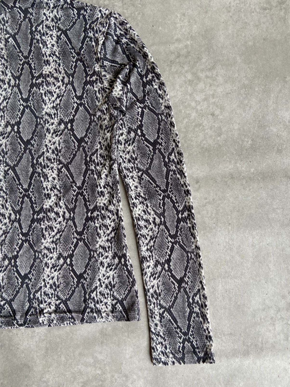 A.P.C. × Hysteric Glamour × If Six Was Nine Y2K Archived ABLECONCEPT Python Long Sleeve Size US M / EU 48-50 / 2 - 5 Thumbnail