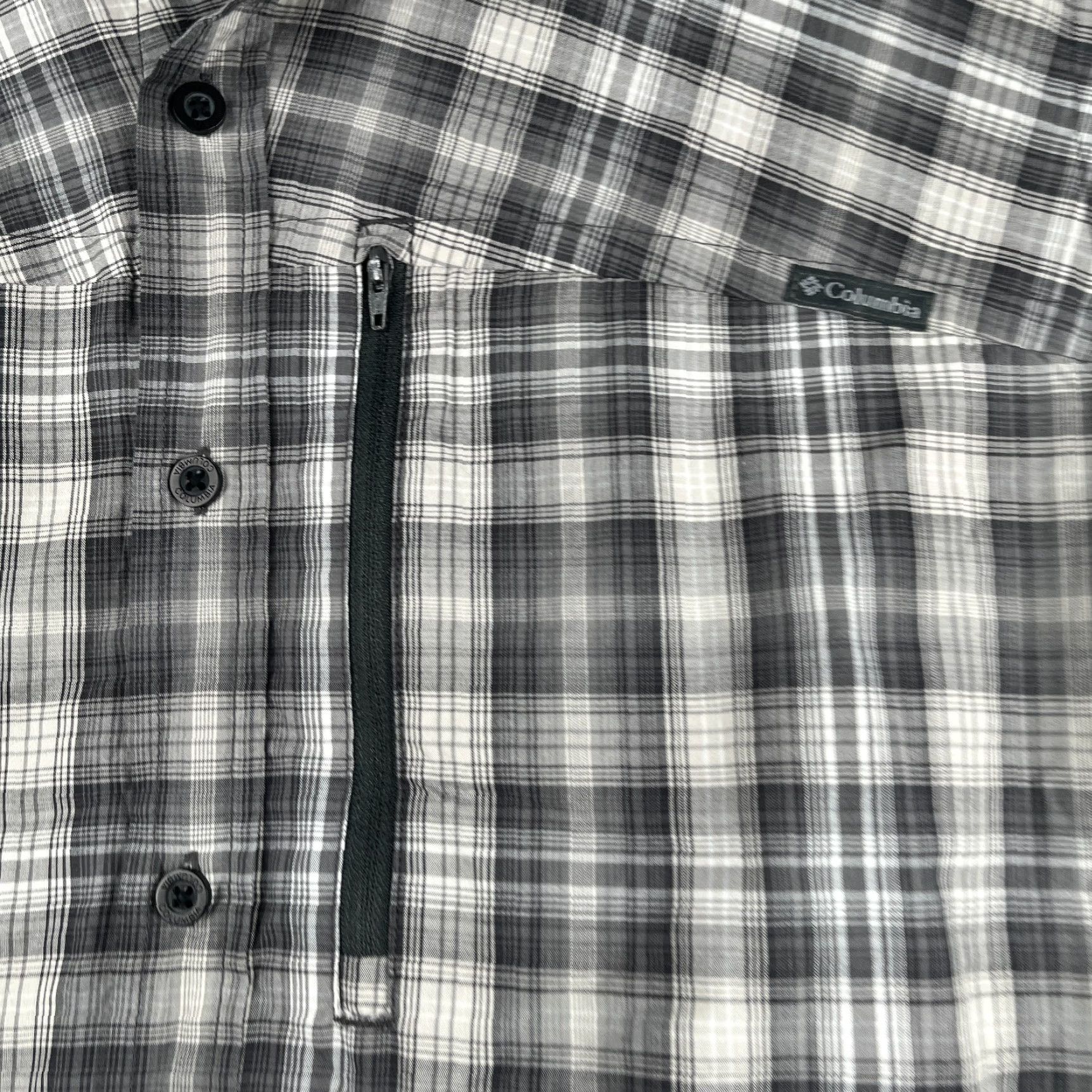 Vintage Columbia Regular Fit Shirt Button-Up Long Sleeve Mens Large Black Plaid Casual Size US L / EU 52-54 / 3 - 3 Thumbnail