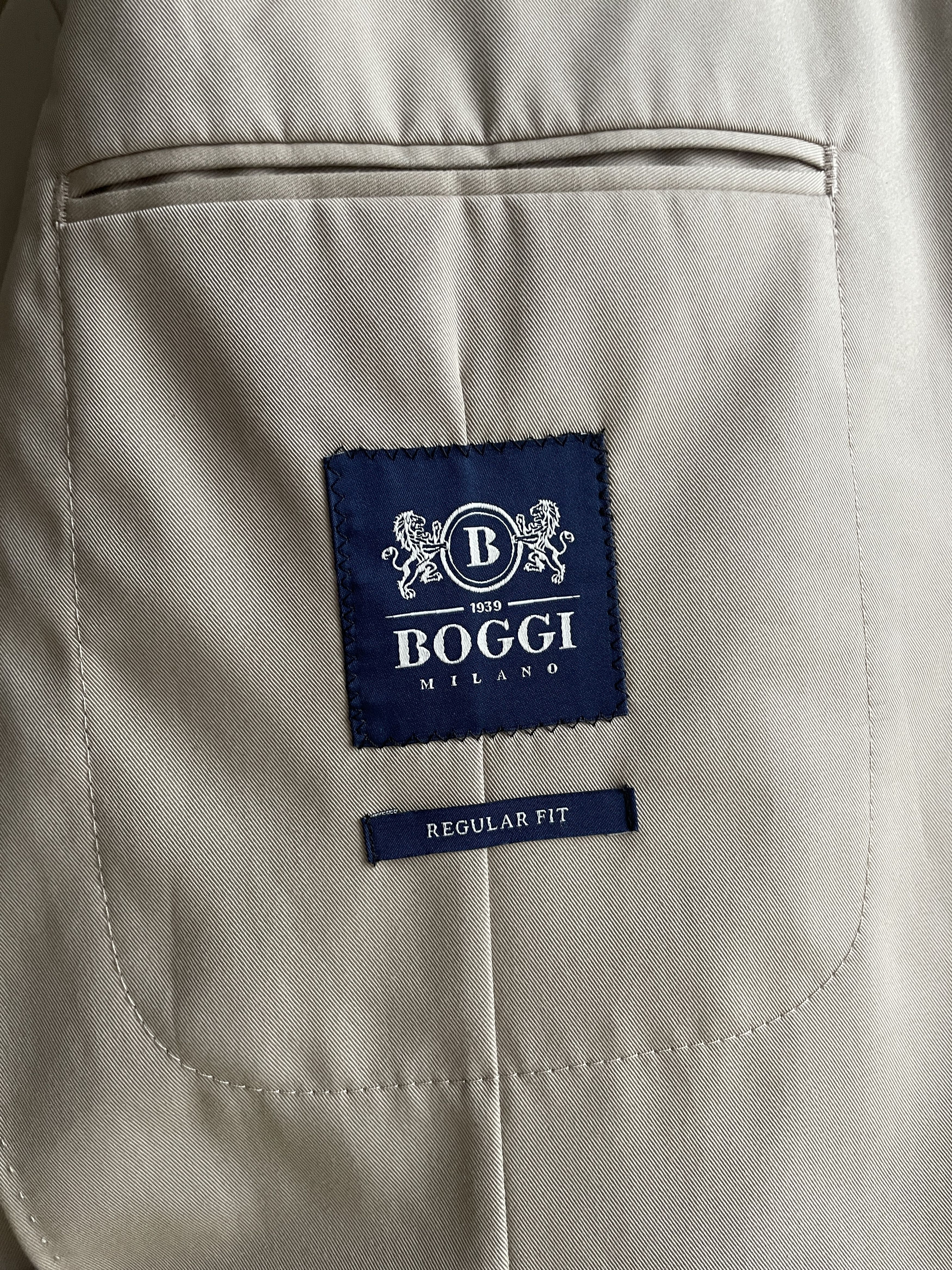 Boggi Boggi Milano Unlined Cotton Regular Fit Blazer Size EUR 56 Size 46R - 7 Thumbnail