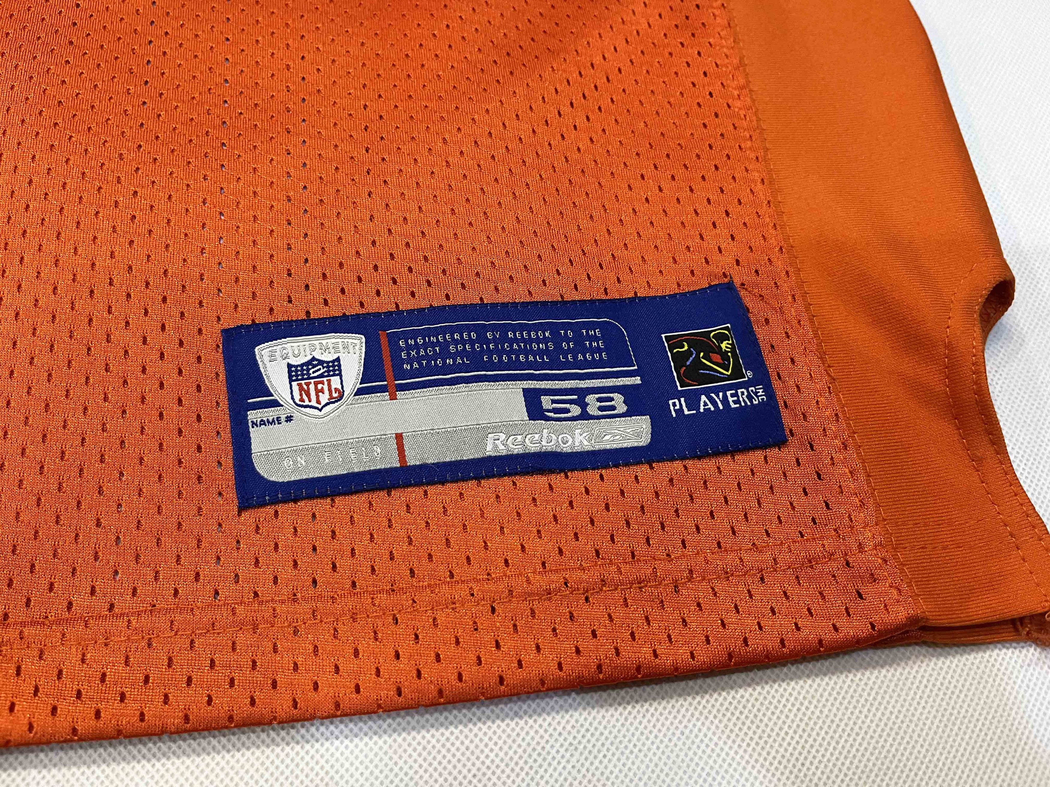 Reebok Reebok NFL Chicago Bears URLACHER #54 Football Jersey Size US XXL / EU 58 / 5 - 5 Thumbnail