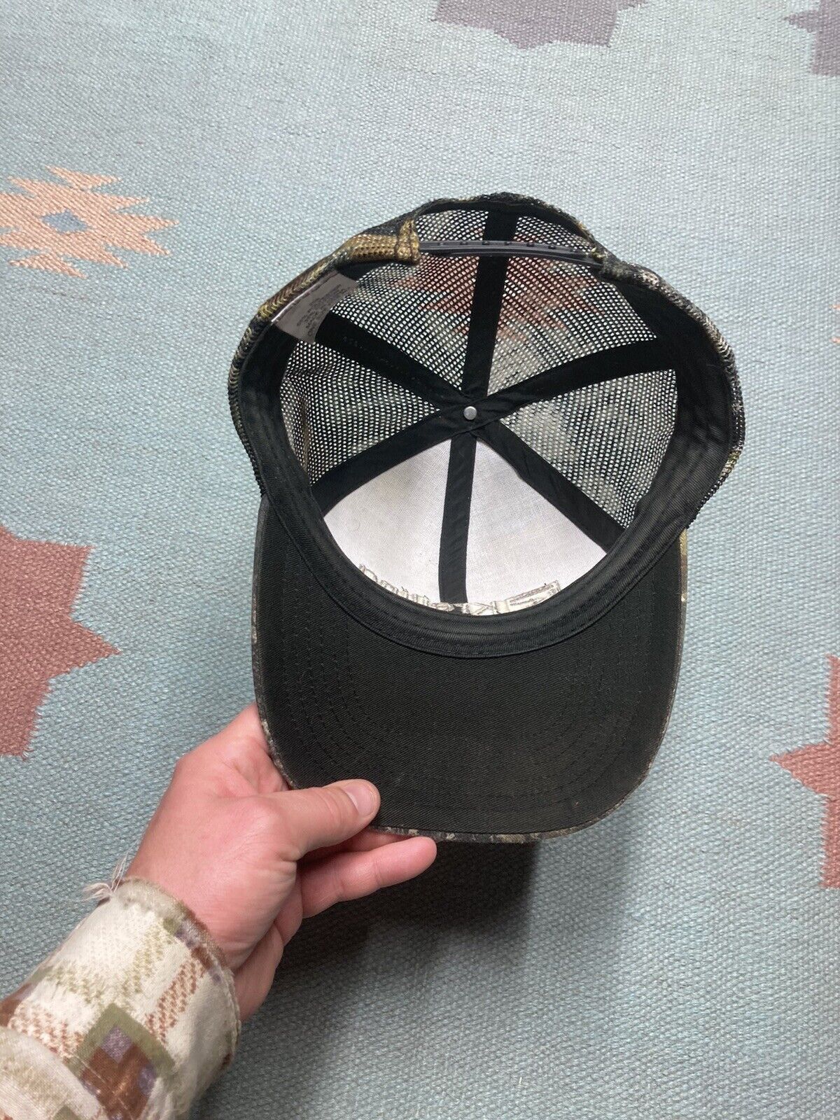Mossy Oaks × Vintage VTG trucker hat camo break tree mossy oak kreiling roofing Size ONE SIZE - 5 Thumbnail