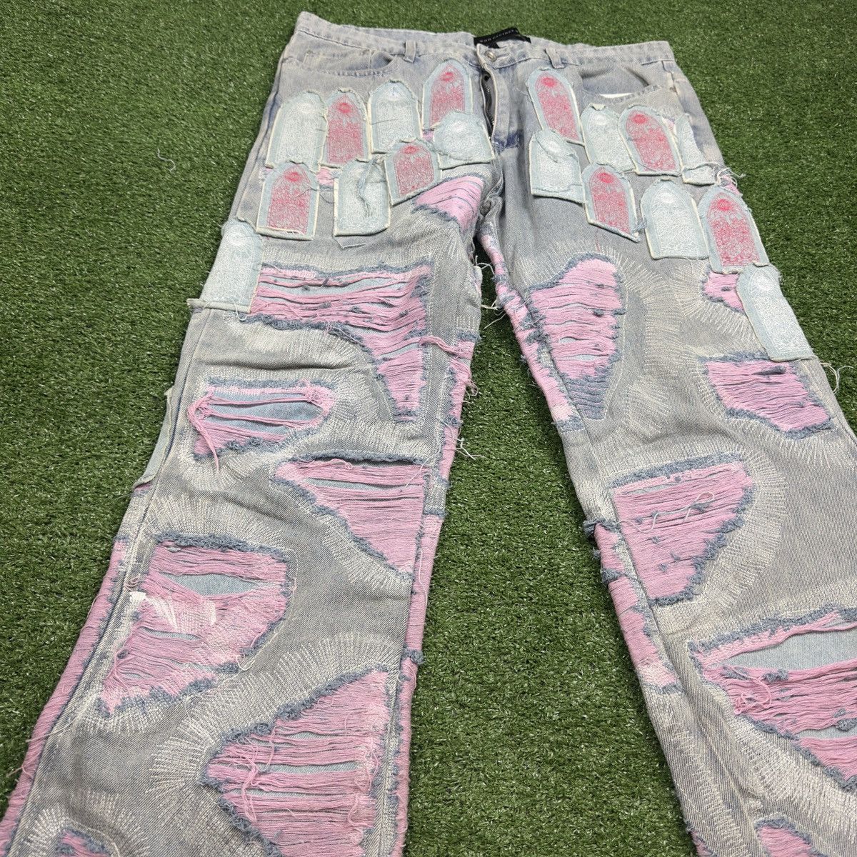 Who Decides War Who Decides War Ev Bravado Coliseum Fusion Denim Jeans 36x36 Size US 36 / EU 52 - 6 Thumbnail