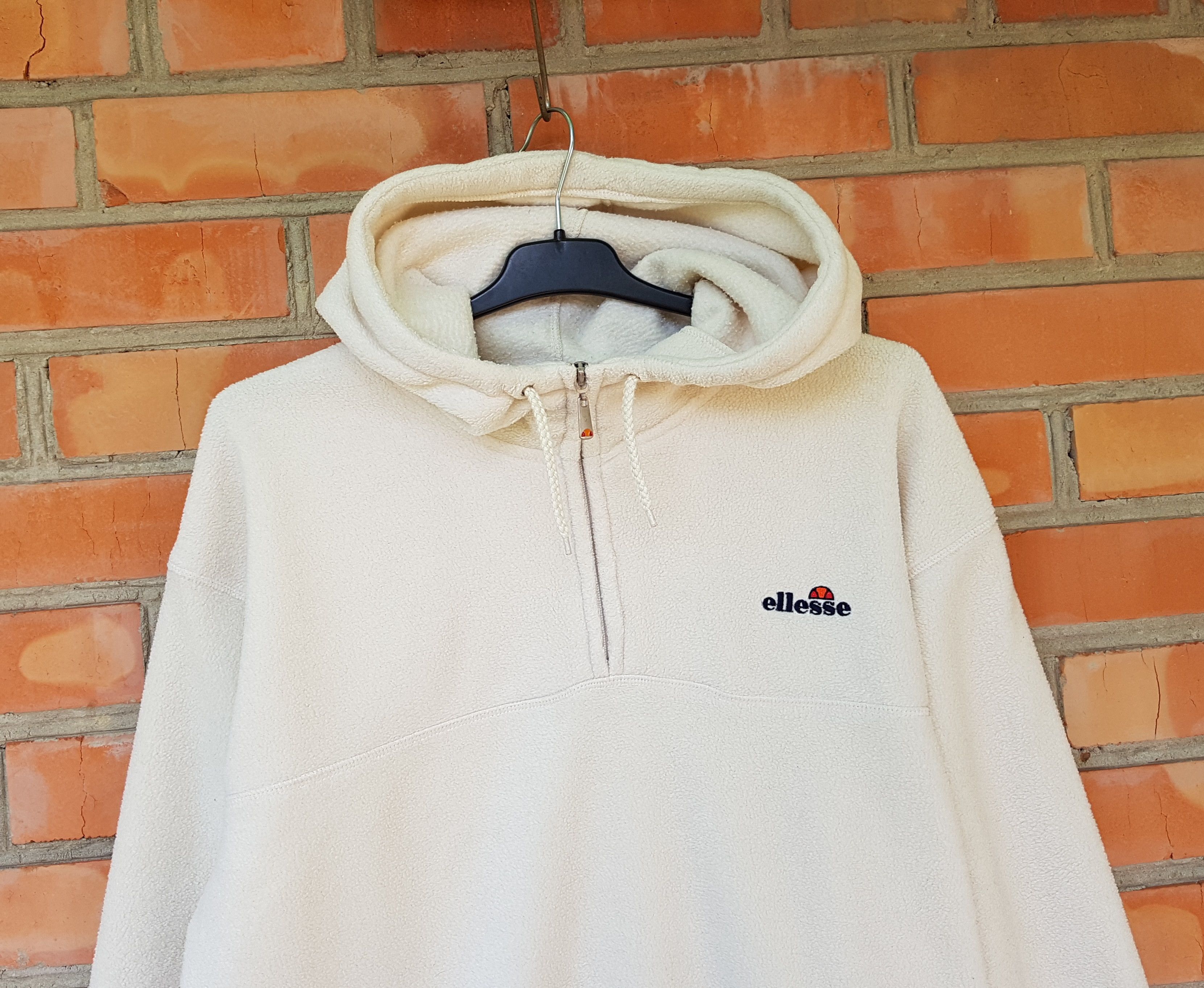 Ellesse Vintage Ellesse Fleece Hoodie Pullover Size US L / EU 52-54 / 3 - 2 Thumbnail