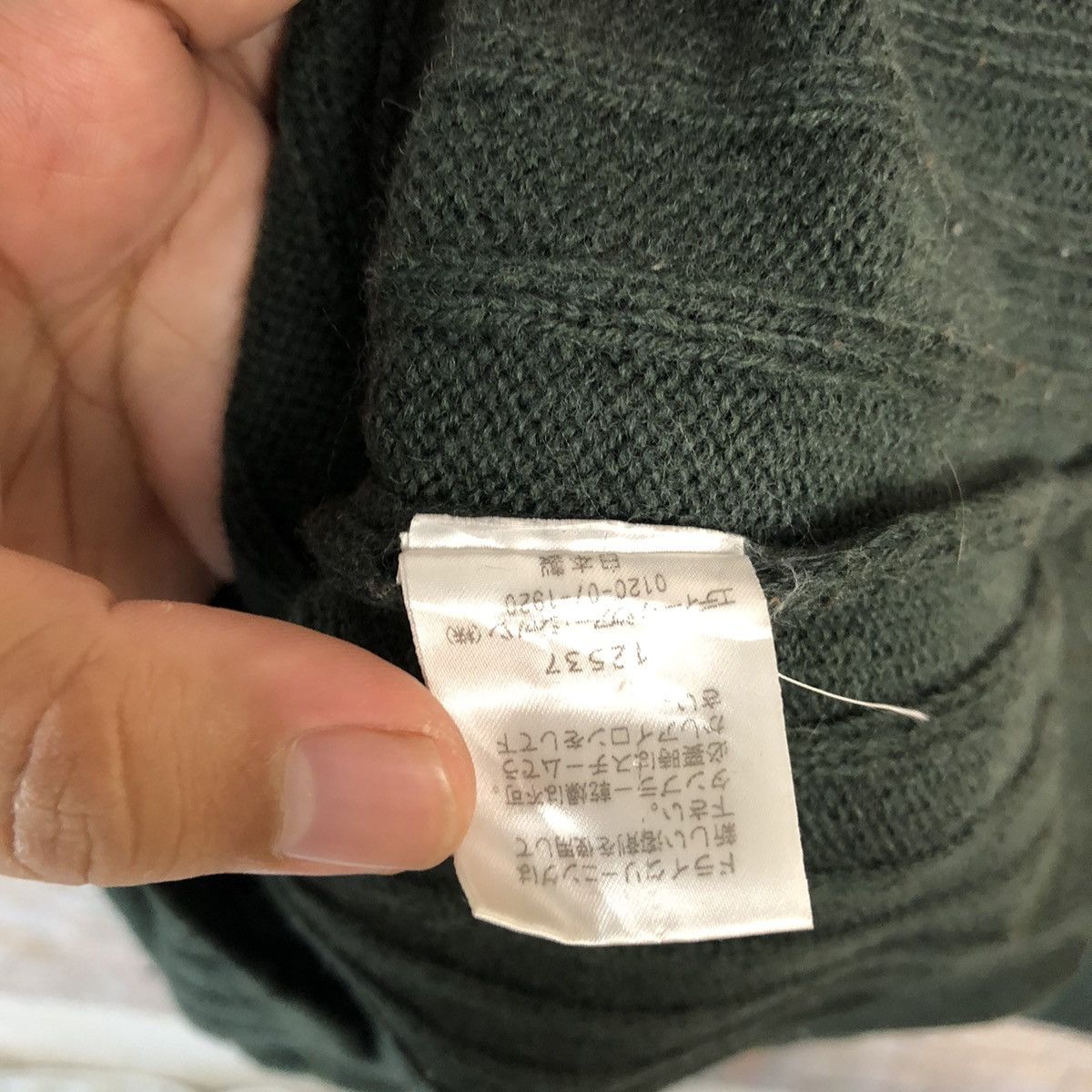 Eddie Bauer Eddie Bauer sleeve pocket Green Knitwear #A237 Size US M / EU 48-50 / 2 - 13 Thumbnail