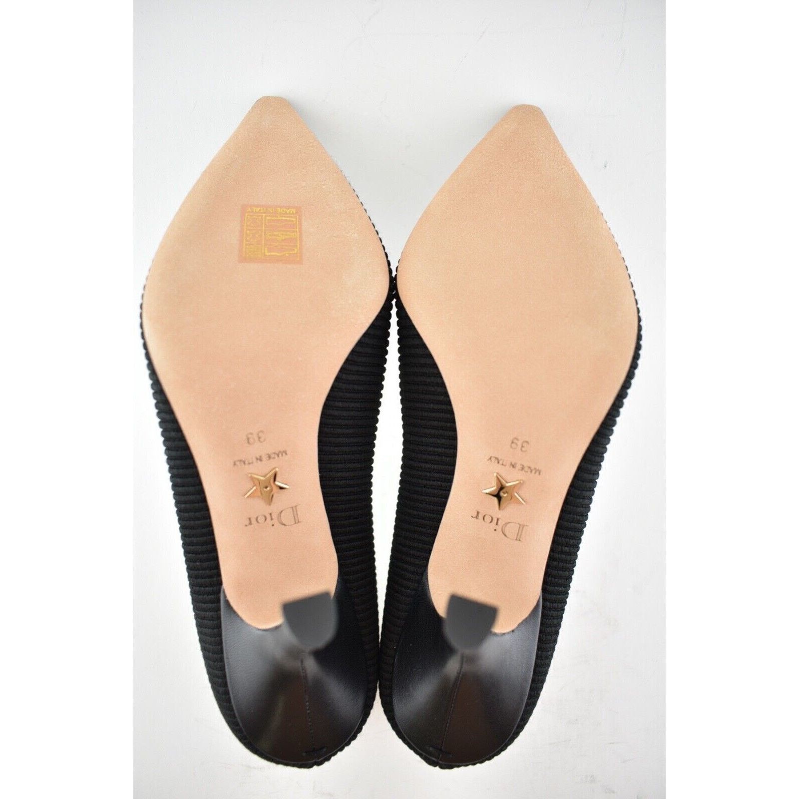 Dior Dior J'adior Jadior Black White Ribbon Embroidered Cotton Size US 9 / IT 39 - 17 Thumbnail