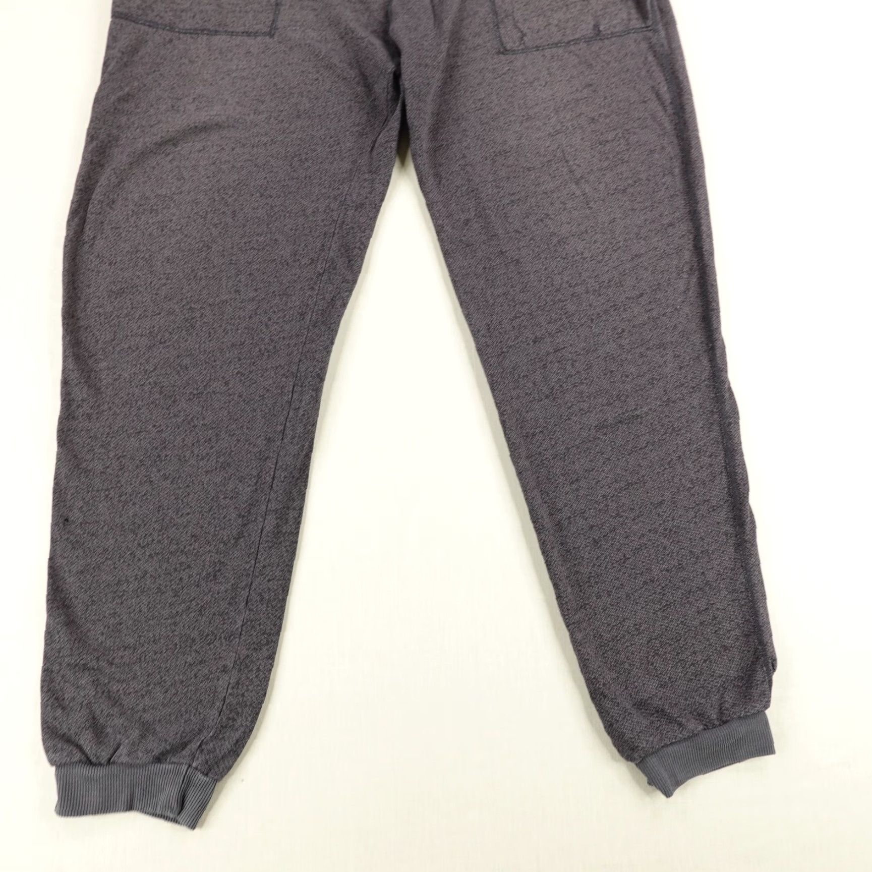 Marine Layer VINTAGE Marine Layer Mens Pants Joggers Tapered Fit XL Gray Casual Knit Cotton Blend Active Comfortable Size US 36 / EU 52 - 3 Thumbnail