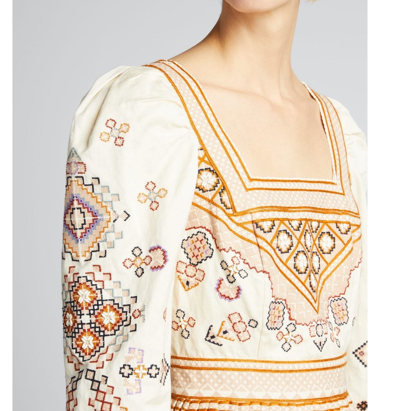 Ulla Johnson Ulla Johnson Adilah Beaded Embroidered Mini Dress size 0 Size XS / US 0-2 / IT 36-38 - 14 Thumbnail