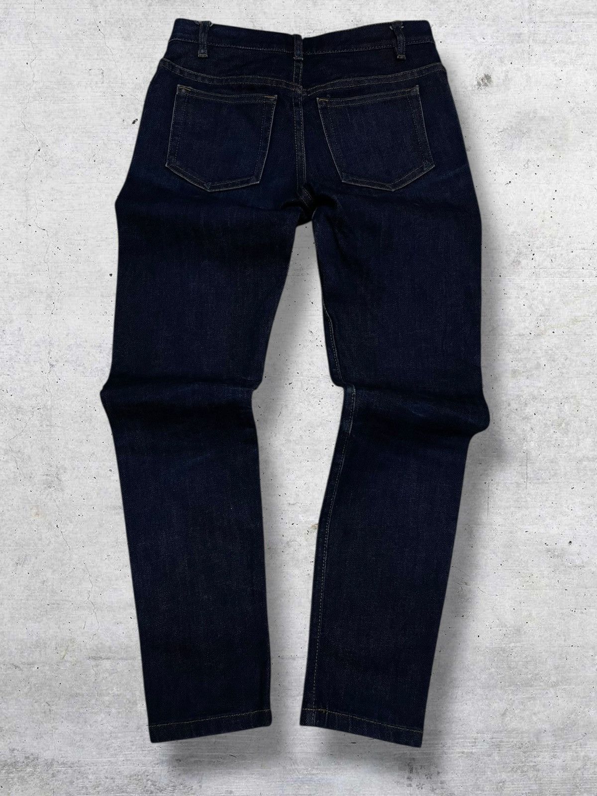 A.P.C. VINTAGE A.P.C DENIM ETROIT COURT SKINNY DARK BLUE STREETWEAR Size US 26 / EU 42 - 8 Thumbnail
