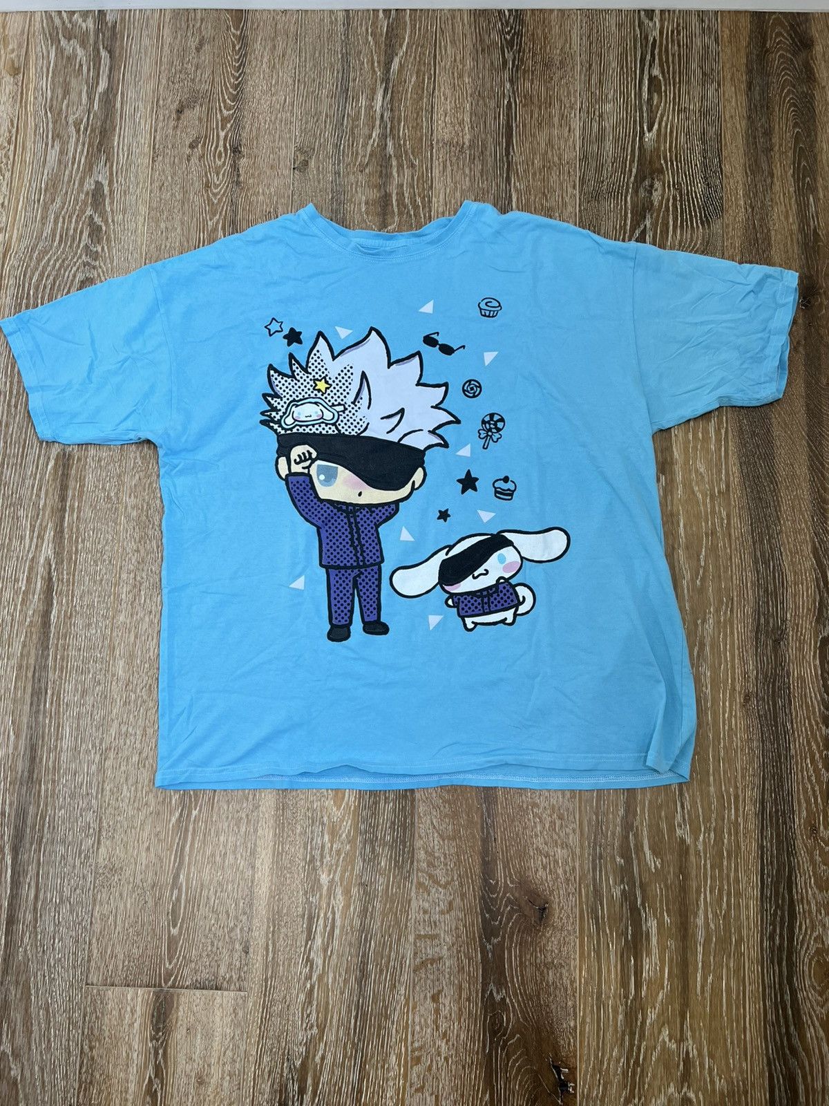 Japanese Brand × Vintage Sanrio jujutsu kaisen tee Size US XL / EU 56 / 4 - 1 Thumbnail