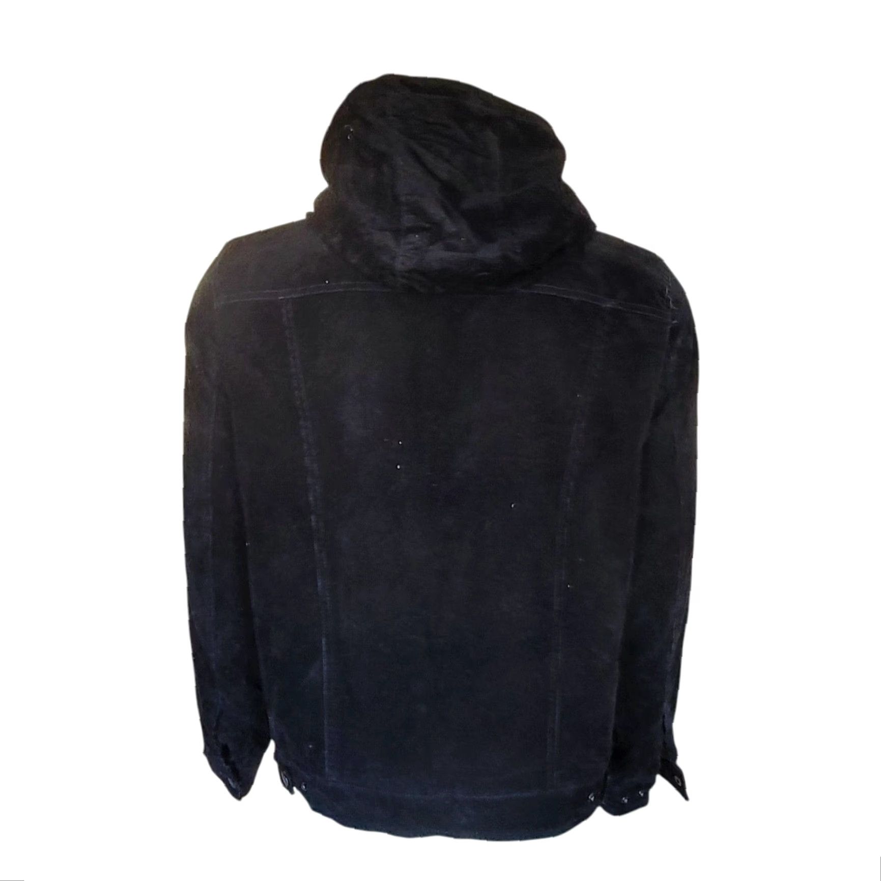 Levi's Levi's Black Corduroy Sherpa Jacket with Hood - Size M Mens Jacket Sherpa Corduroy Black M Size US M / EU 48-50 / 2 - 3 Thumbnail