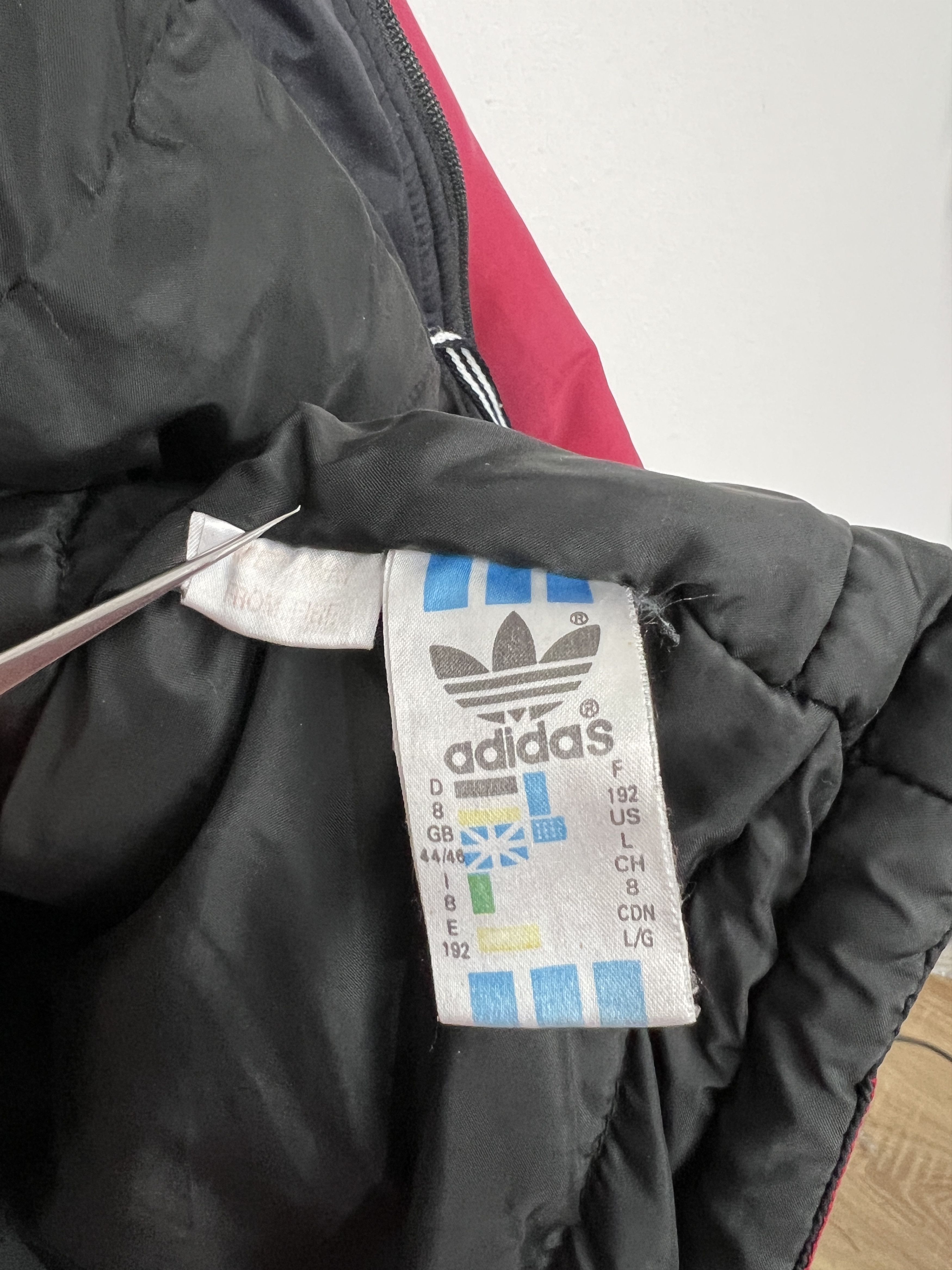 Adidas Vintage 90's Liverpool Padded Jacket Soccer Bomber Track Top Size US L / EU 52-54 / 3 - 9 Thumbnail