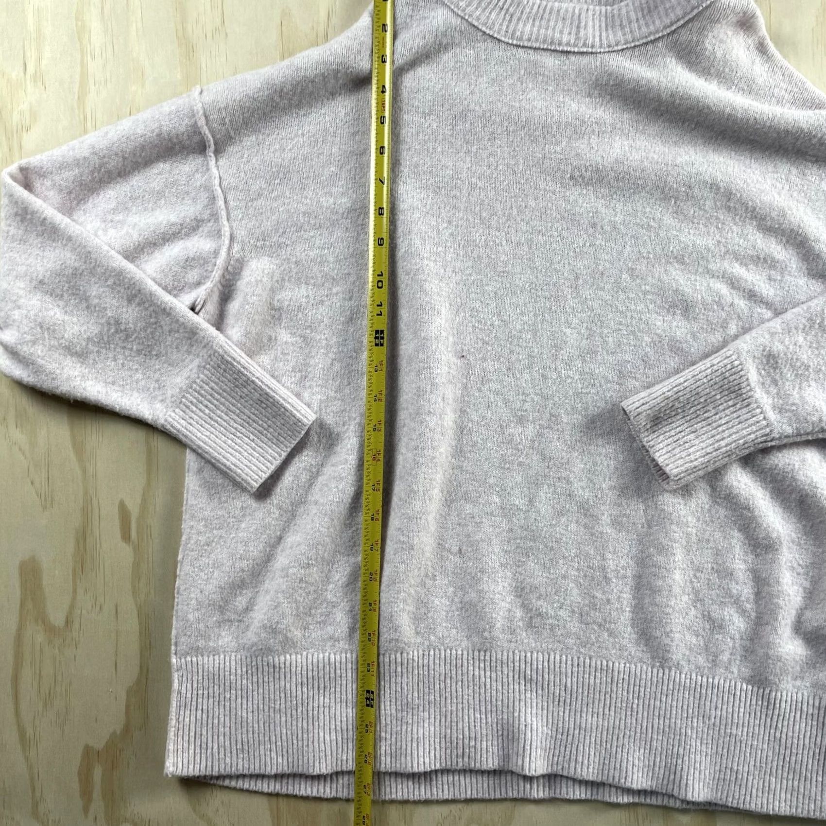 Vintage Aerie Sweater Womens Small Pink Mock Neck Knit Long Sleeve Pullover Relaxed Fit Size S / US 4 / IT 40 - 3 Thumbnail