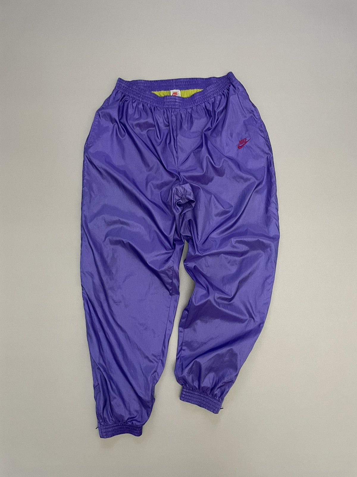 Nike Vintage Nike Tracksuit Jacket Pants 80s 90s Swoosh Size US XL / EU 56 / 4 - 4 Thumbnail