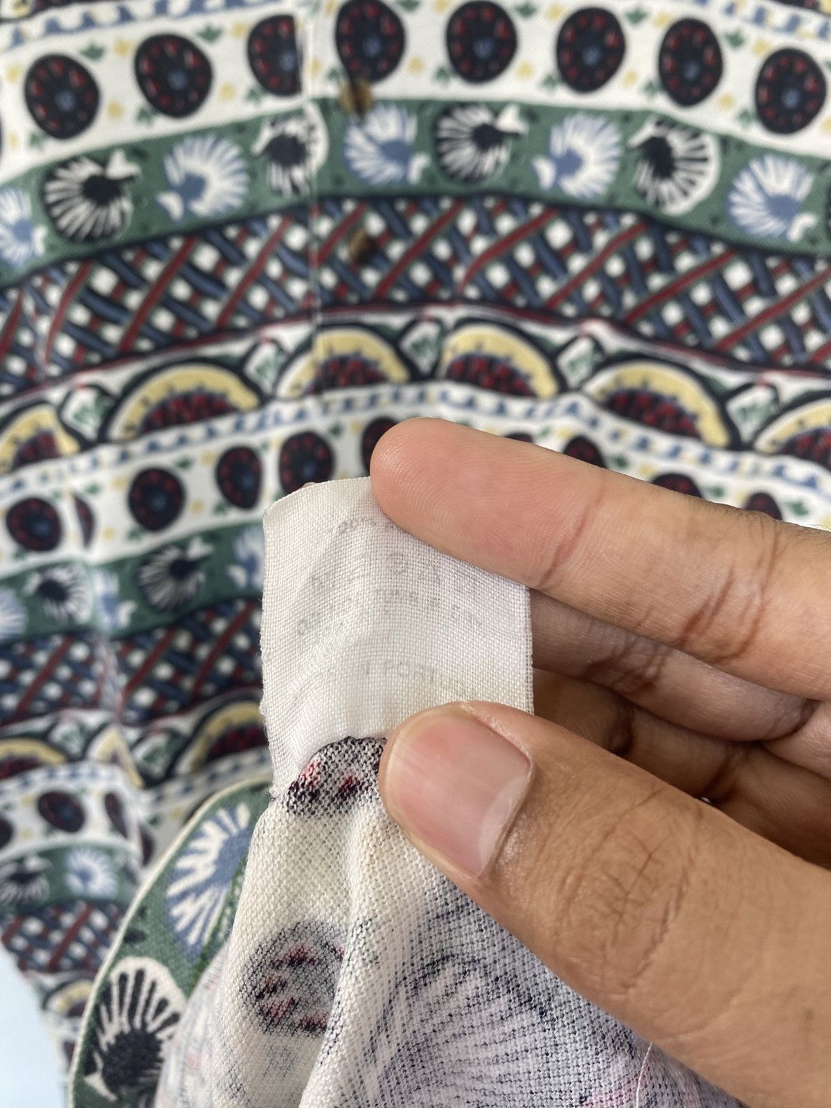 Jack & Jones × Vintage Vintage Jack & Jones All Over Print Polo Shirt Size US L / EU 52-54 / 3 - 3 Thumbnail