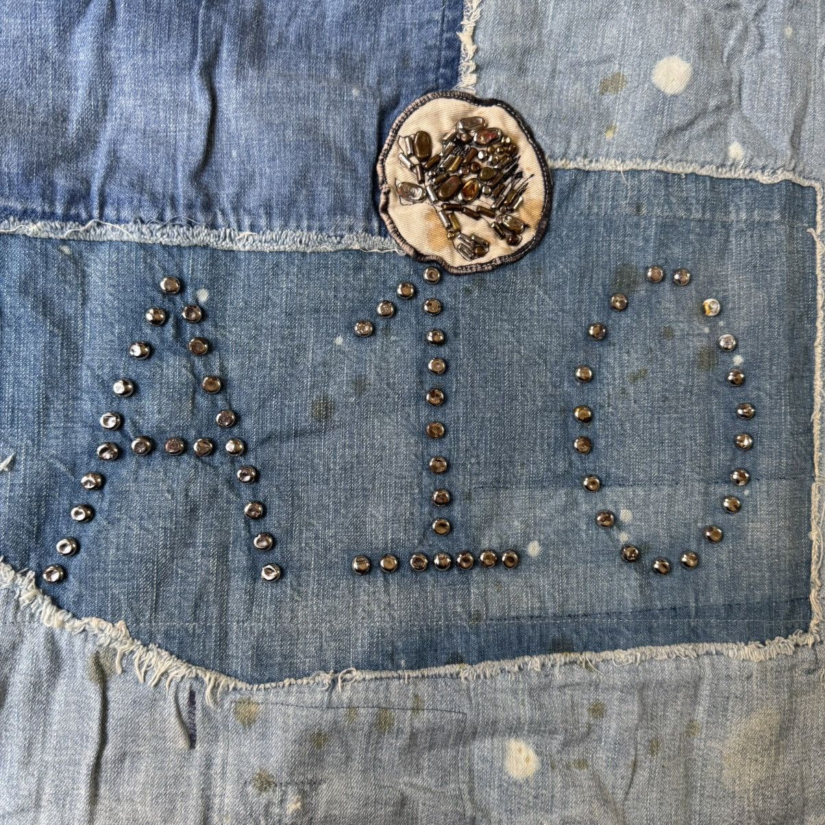 Kapital × Kapital Kountry Kapital Kountry Studed 1of1 BORO Patch Denim Shirts Size US L / EU 52-54 / 3 - 8 Thumbnail