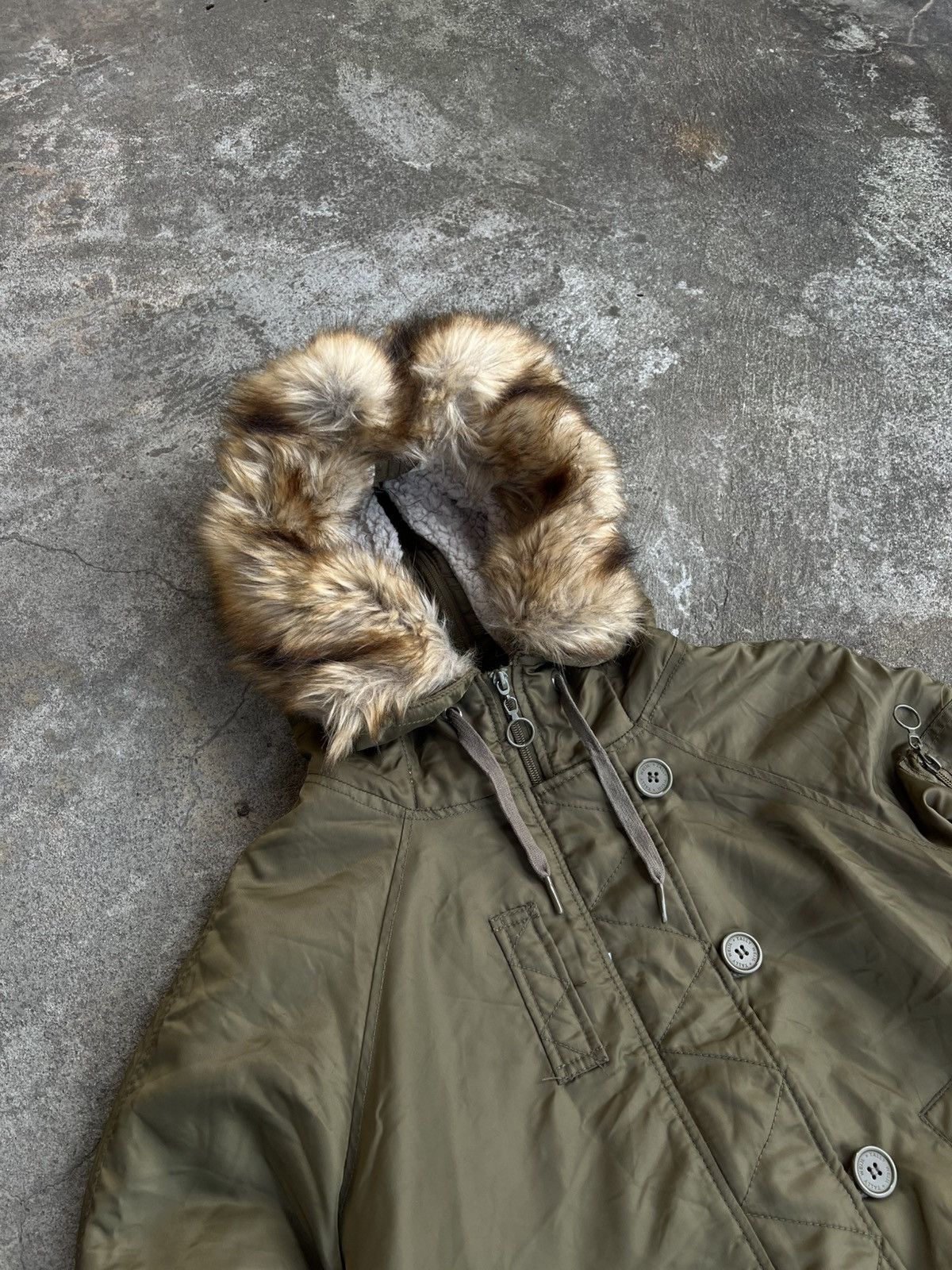 Abercrombie & Fitch Crazy Vintage Abercrombie & Fitch Faux Fur If Six Was Nine Size S / US 4 / IT 40 - 6 Thumbnail