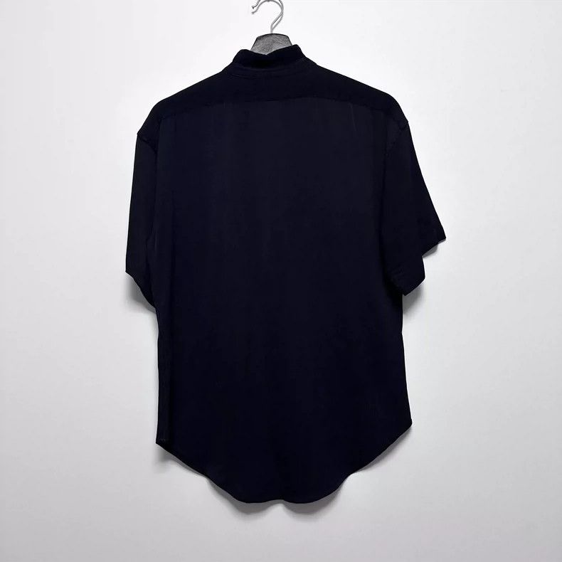 Yohji Yamamoto Yohji Yamamoto size os Blue Stripe Short Sleeve Shirt 2505 Size US M / EU 48-50 / 2 - 3 Thumbnail