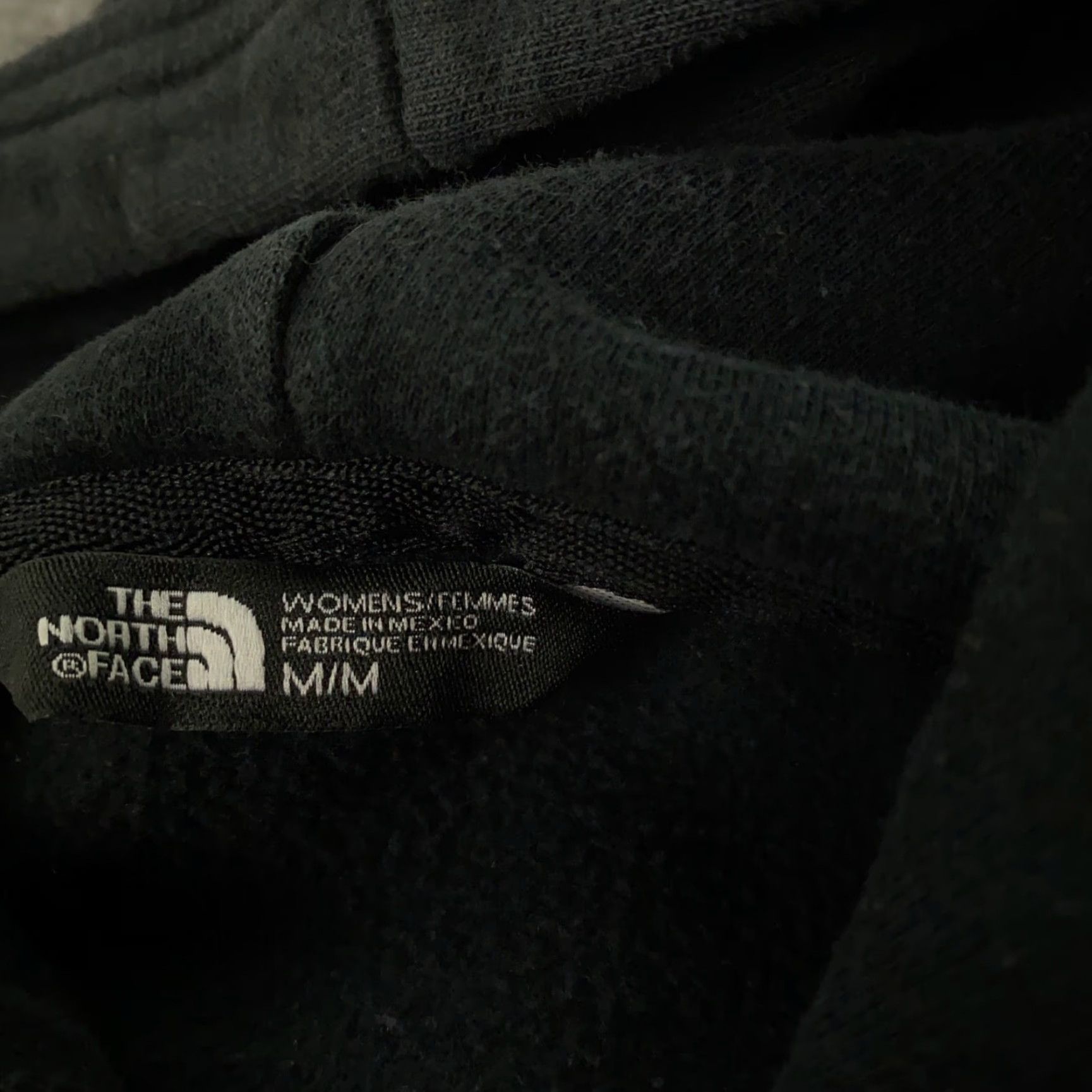 The North Face The North Face Hoodie Womens Medium Black Pockets Logo Front Size M / US 6-8 / IT 42-44 - 3 Thumbnail