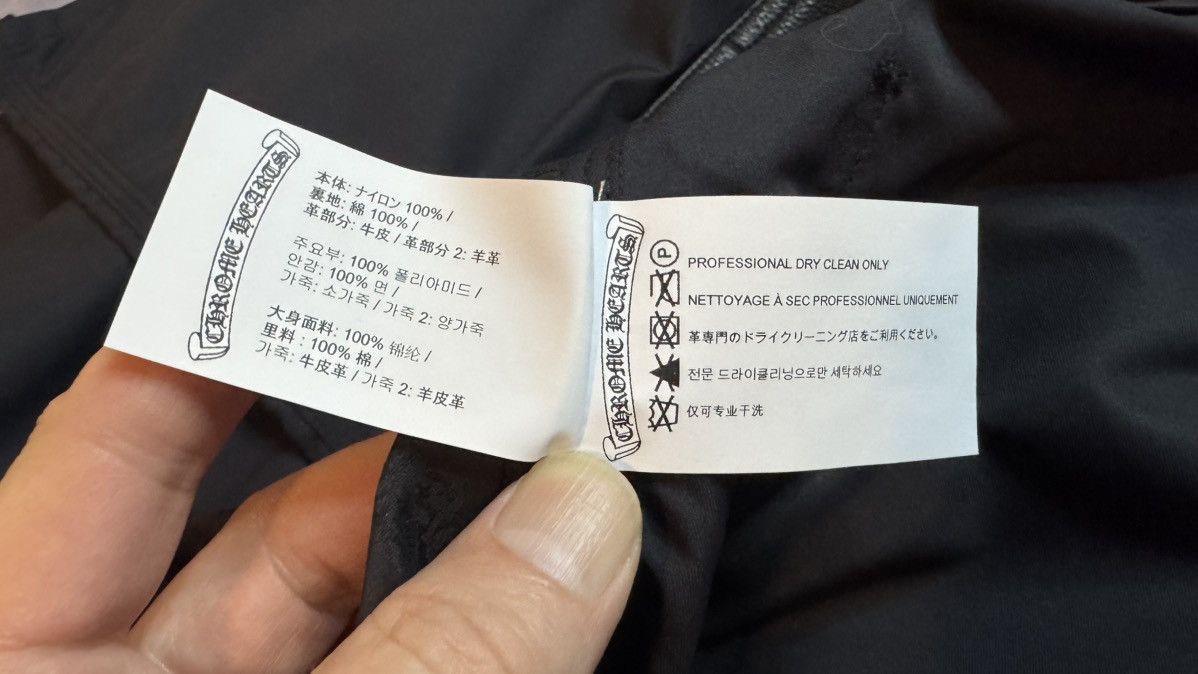Chrome Hearts Chrome Hearts Sz 38 Nylon/Leather Knee Carpenter Pants Size US 38 / EU 54 - 10 Thumbnail