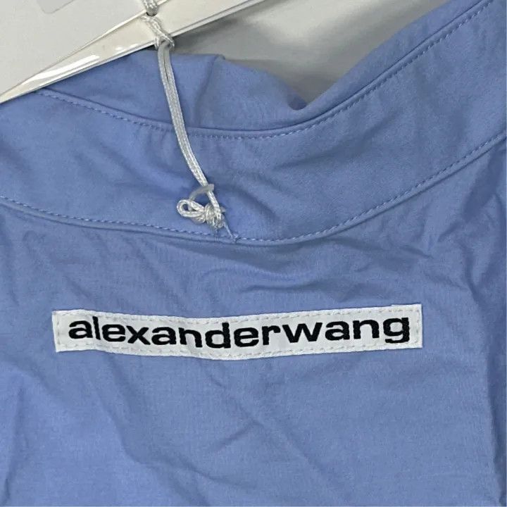 Alexander Wang Alexander Wang Blue Long Sleeve Dress Shirt Set - Size S / US 4 / IT 40 - 3 Thumbnail