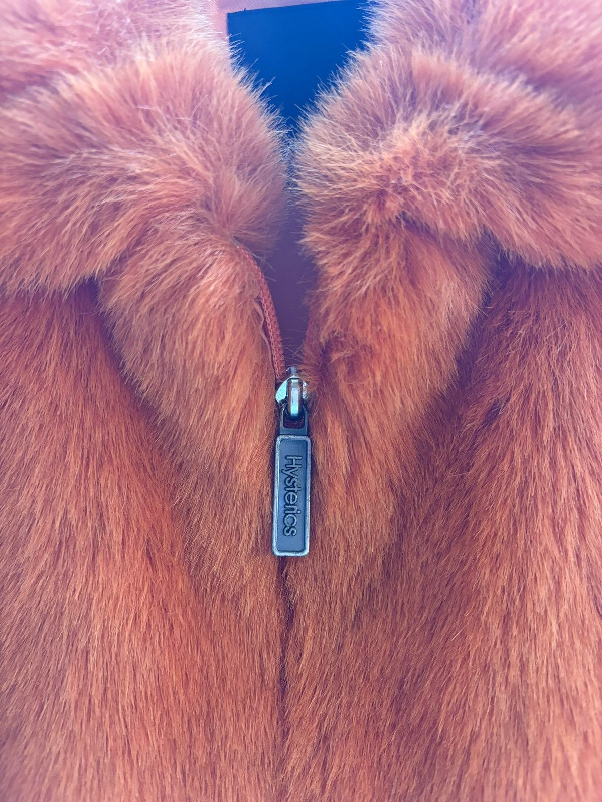 Hysteric Glamour Hysteric Glamour Orange Faux Fur Vest Size US S / EU 44-46 / 1 - 3 Thumbnail