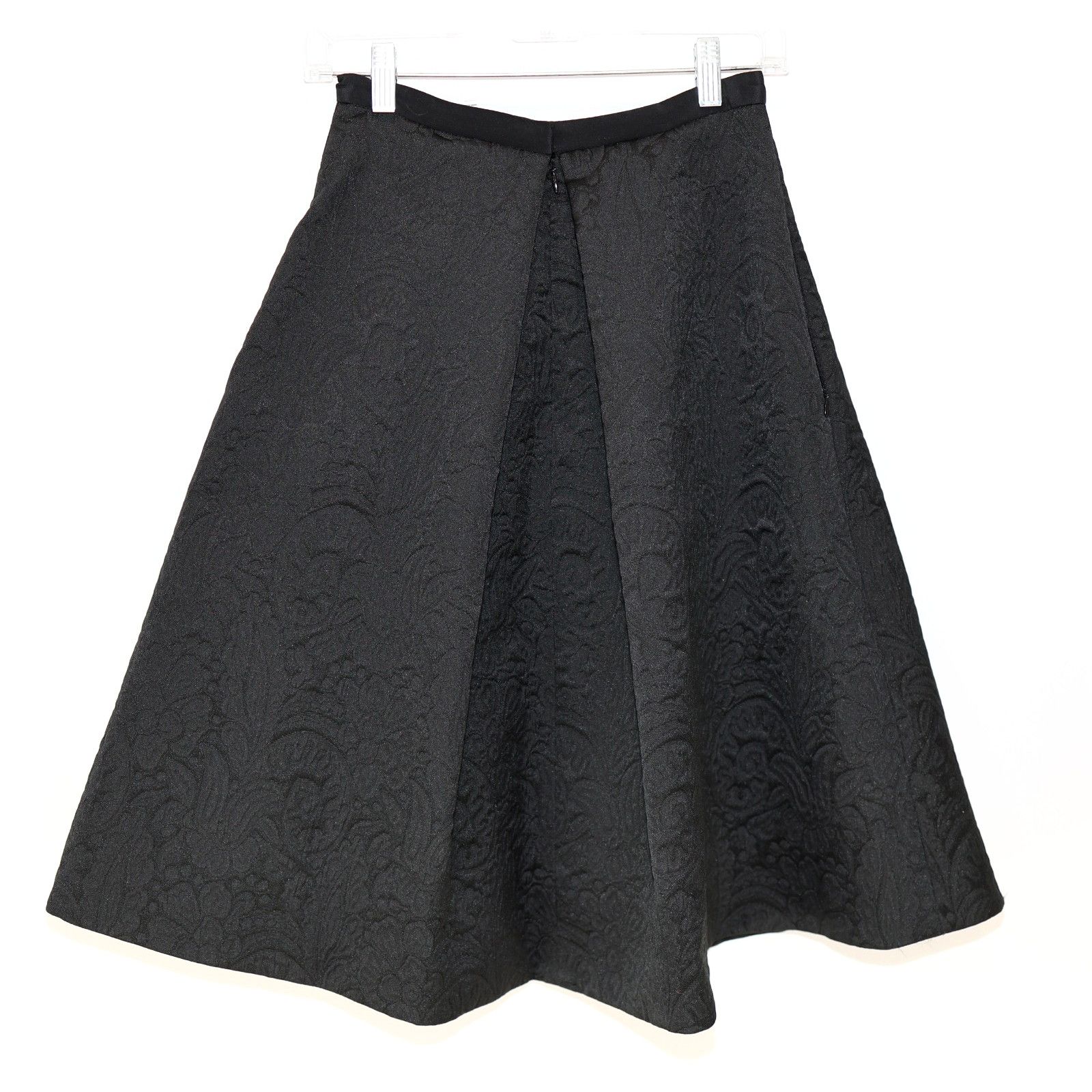 Tibi TIBI Lia Brocade Jacquard Midi Lined Full Skirt Size 2 $550 Size 25" / US 0 / IT 36 - 2 Thumbnail
