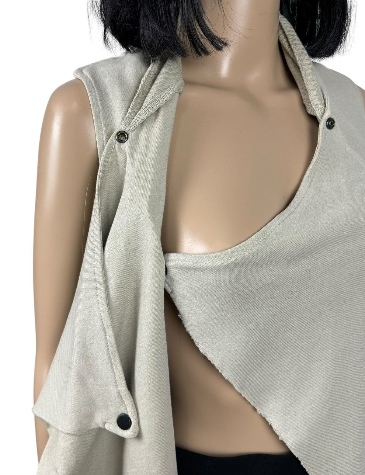 Ilaria Nistri Ilaria Nistri Roque Asymmetrical Vest Cotton size 44 Size M / US 6-8 / IT 42-44 - 10 Thumbnail