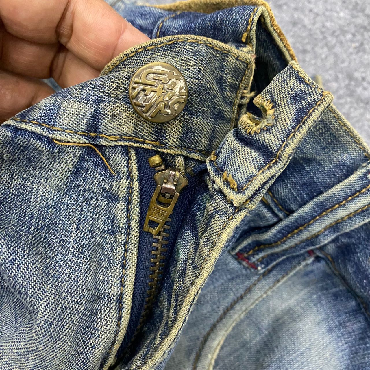 If Six Was Nine 💥Best Offer💥Vintage SOHK Baggy Distressed Denim Size US 32 / EU 48 - 15 Thumbnail