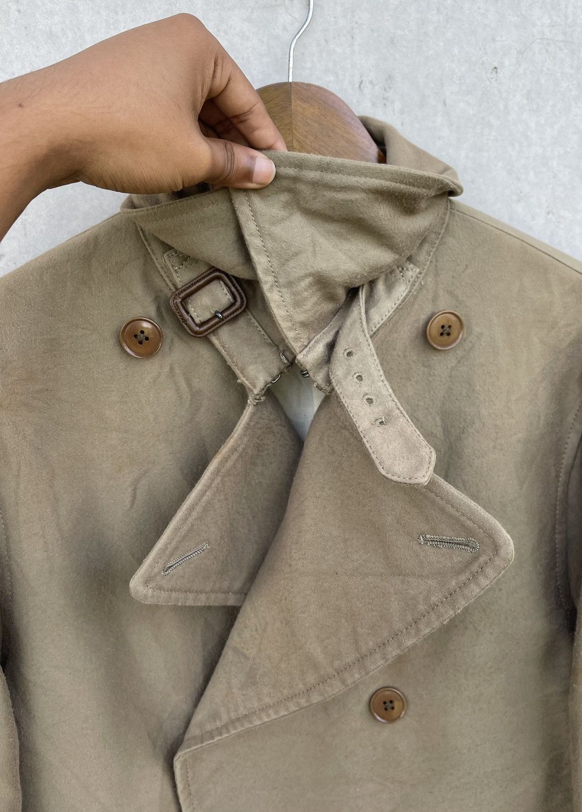 🔥VINTAGE 040404 JAPAN DOUBLE-BREASTED PEA COAT/JACKET