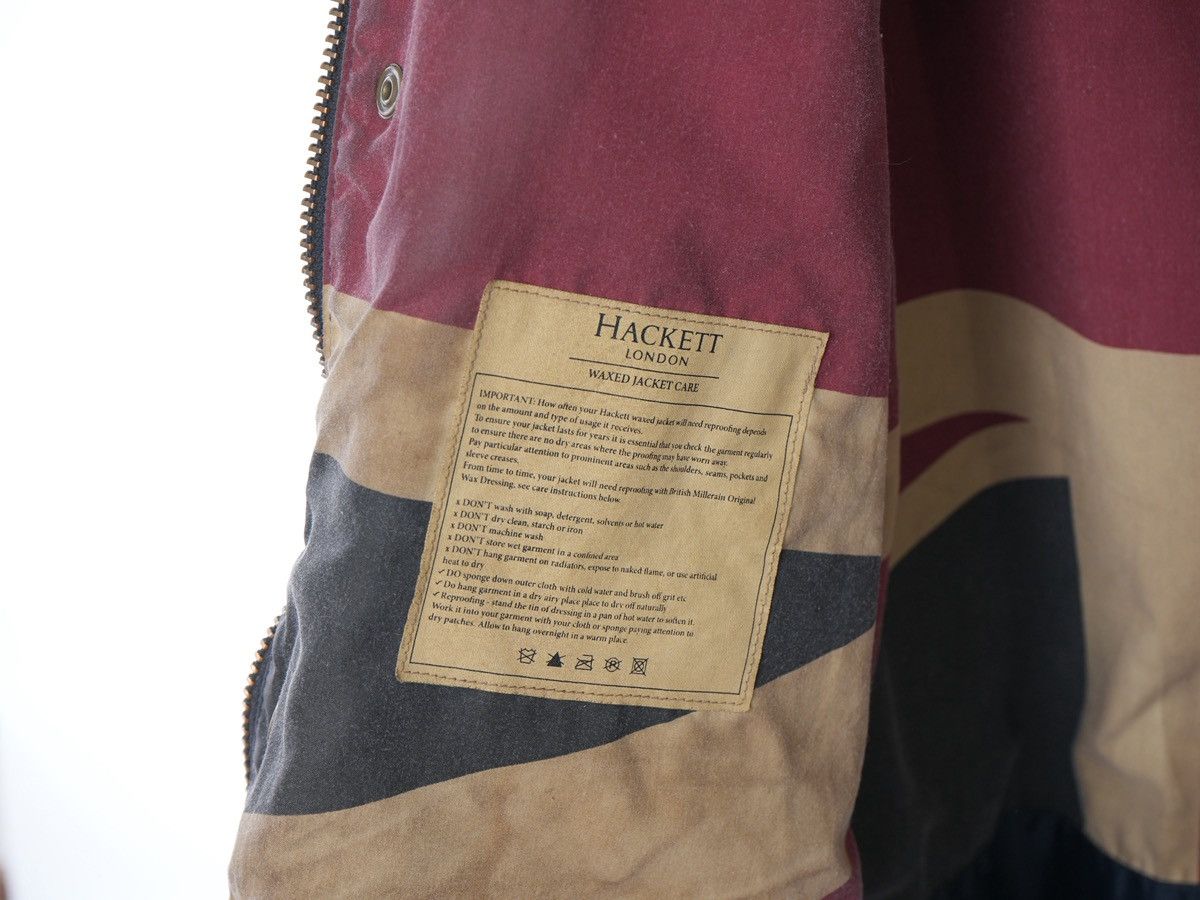 Hackett Hackett London England Wax Jacket Millerain size XXL Size US XXL / EU 58 / 5 - 7 Thumbnail