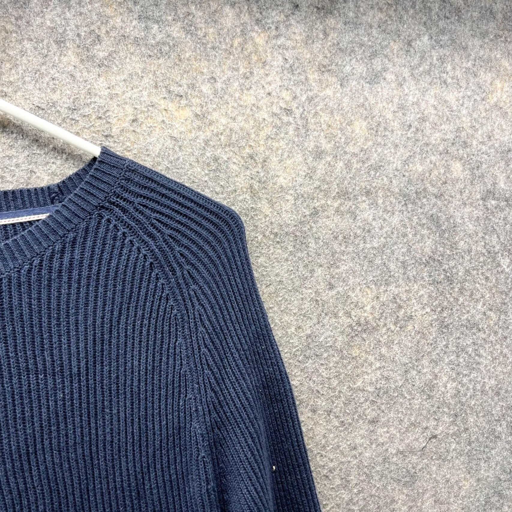 Levi's VINTAGE Levi's Sweater Men Medium Blue Navy Pullover Crewneck Knit Knitwear Long Sleeve Crew Neck All Seasons Logo Size US M / EU 48-50 / 2 - 4 Thumbnail