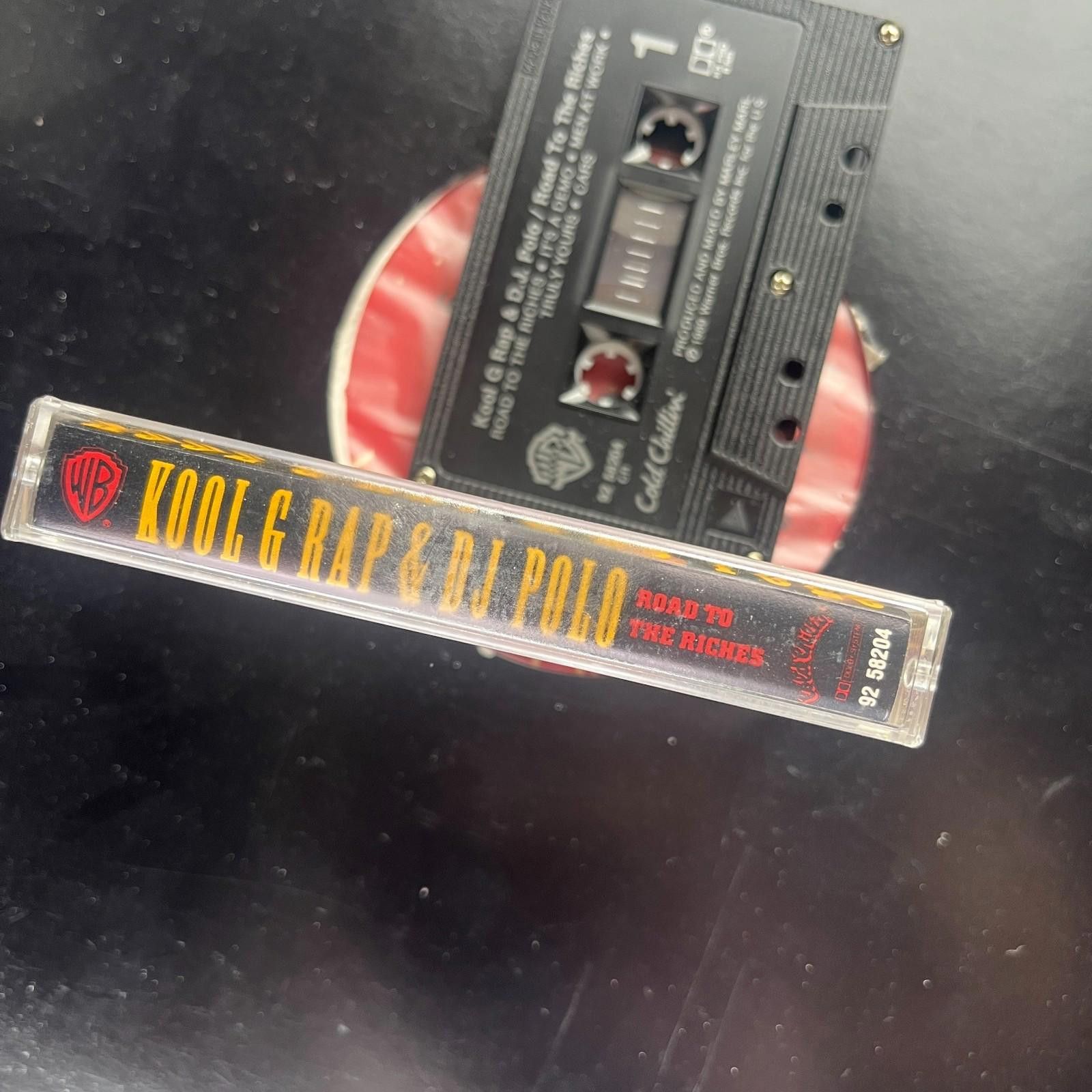 Other Kool G Rap DJ Polo Road To The Riches Cassette 1989 Original Size ONE SIZE - 3 Thumbnail
