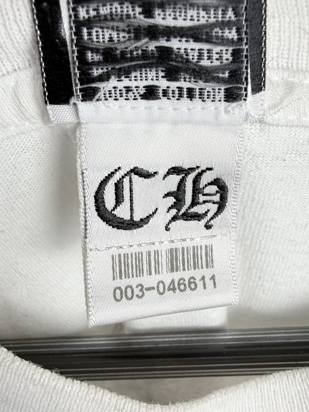 Chrome Hearts Chrome Hearts Vintage Foti Skull Logo Pocket Tshirt Size US S / EU 44-46 / 1 - 12 Thumbnail