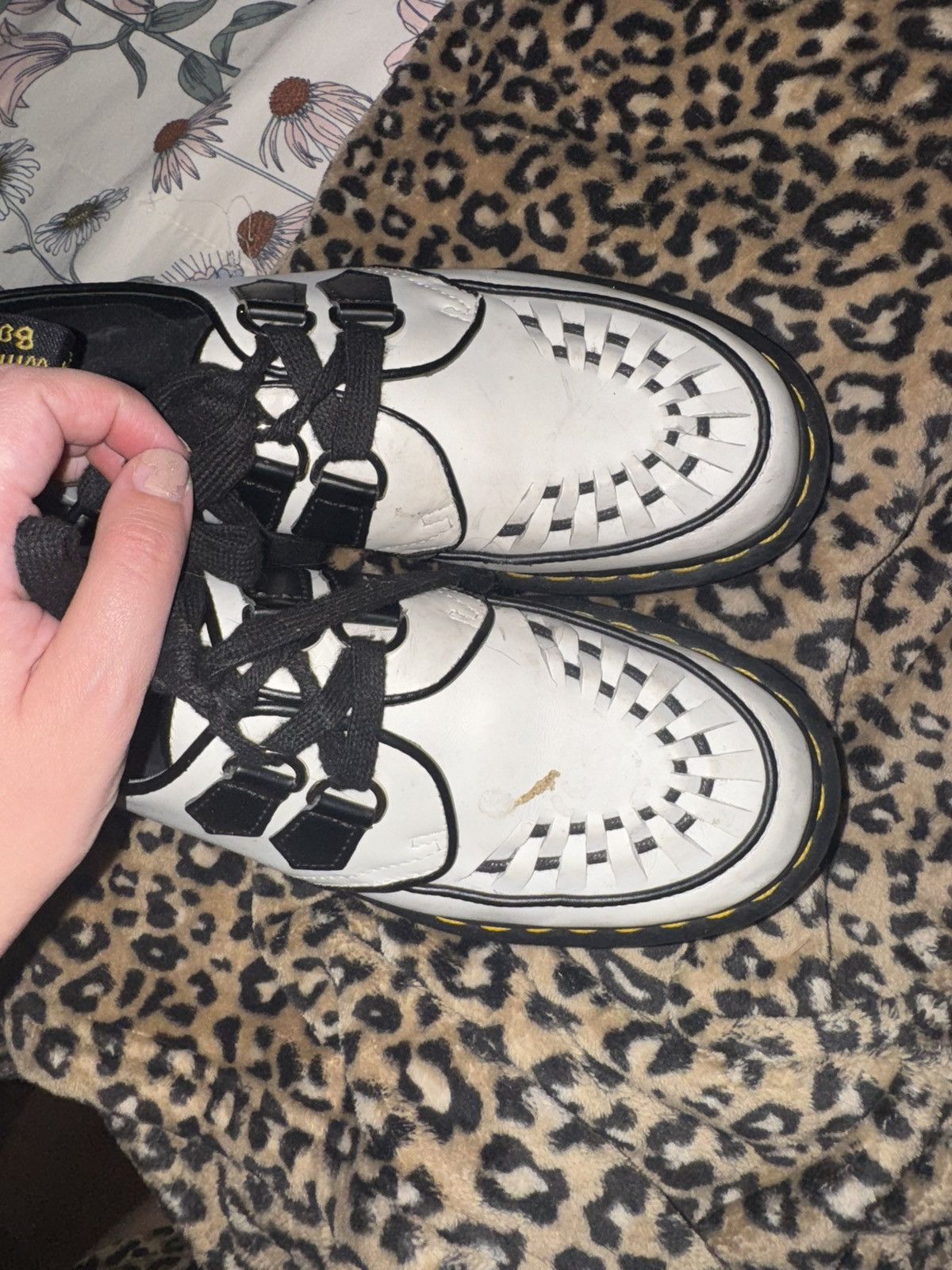 Dr. Martens White Dr. Marten loafers Size US 8.5 / IT 38.5 - 4 Thumbnail